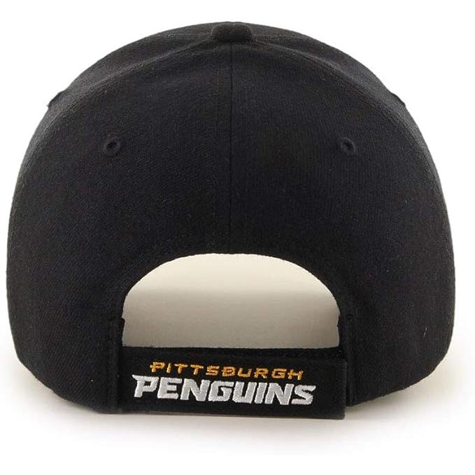 '47 NHL Basic MVP Adjustable Baseball Cap - Pittsburgh Penguins - Image 2