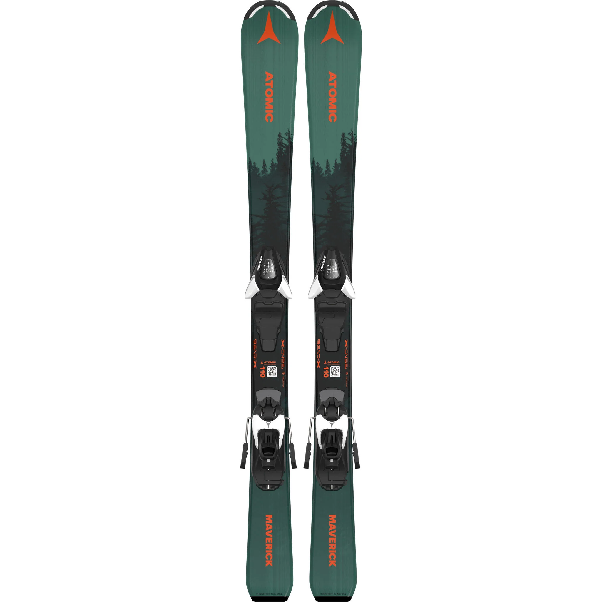 Atomic Maverick 100-120 + C5 GW Junior Alpine Ski Set (2024)