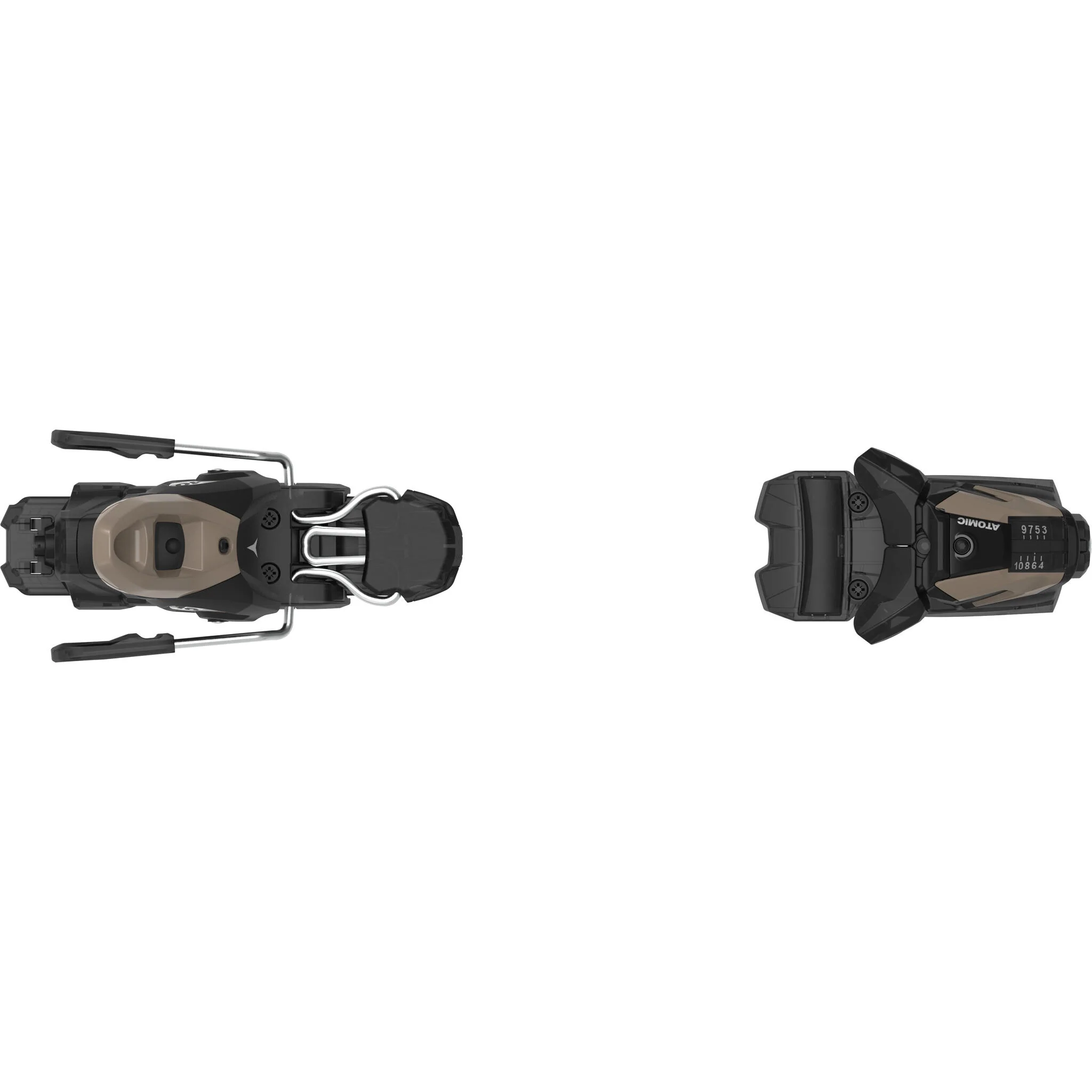 Atomic Stage 10 GW Alpine Ski Bindings (2026) - Black/Sand - Image 2
