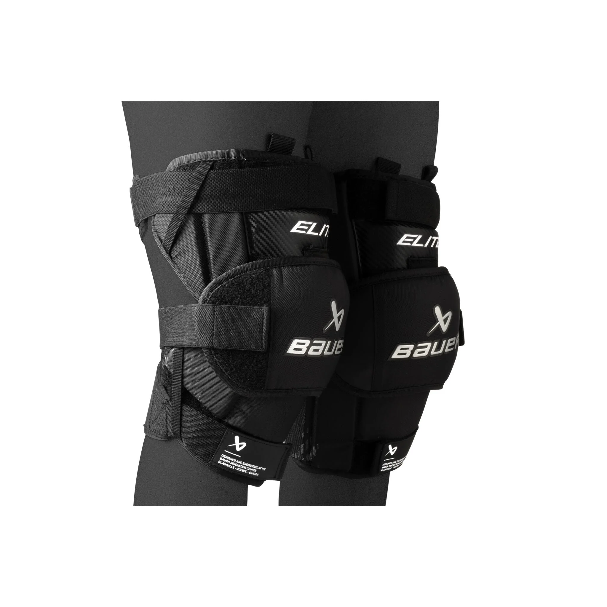 Bauer Elite Senior Goalie Knee Guards (2025) - Image 2