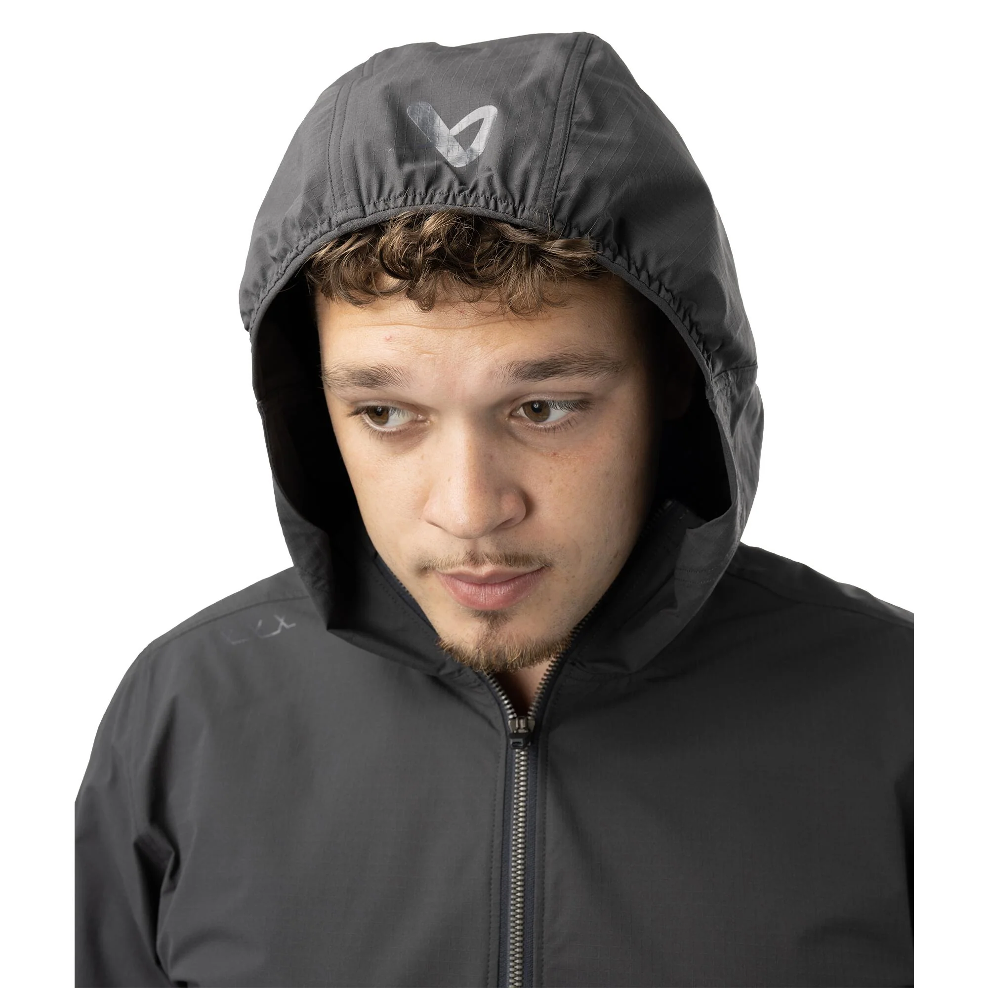 Bauer FLC Ripstop Runshell Senior Jacket - Dark Grey - Image 2