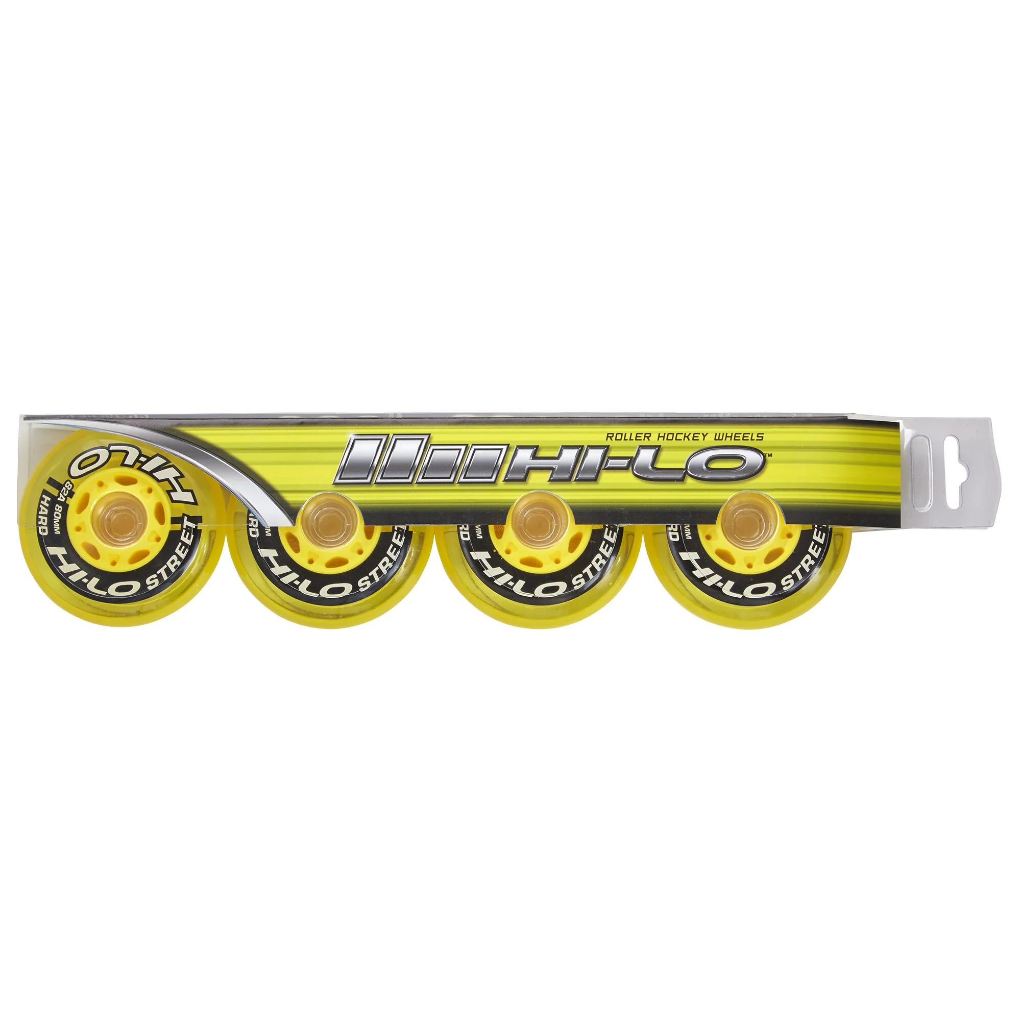 Bauer Hi-Lo Street Inline Wheels (4PK) - 59MM/82A (2019)