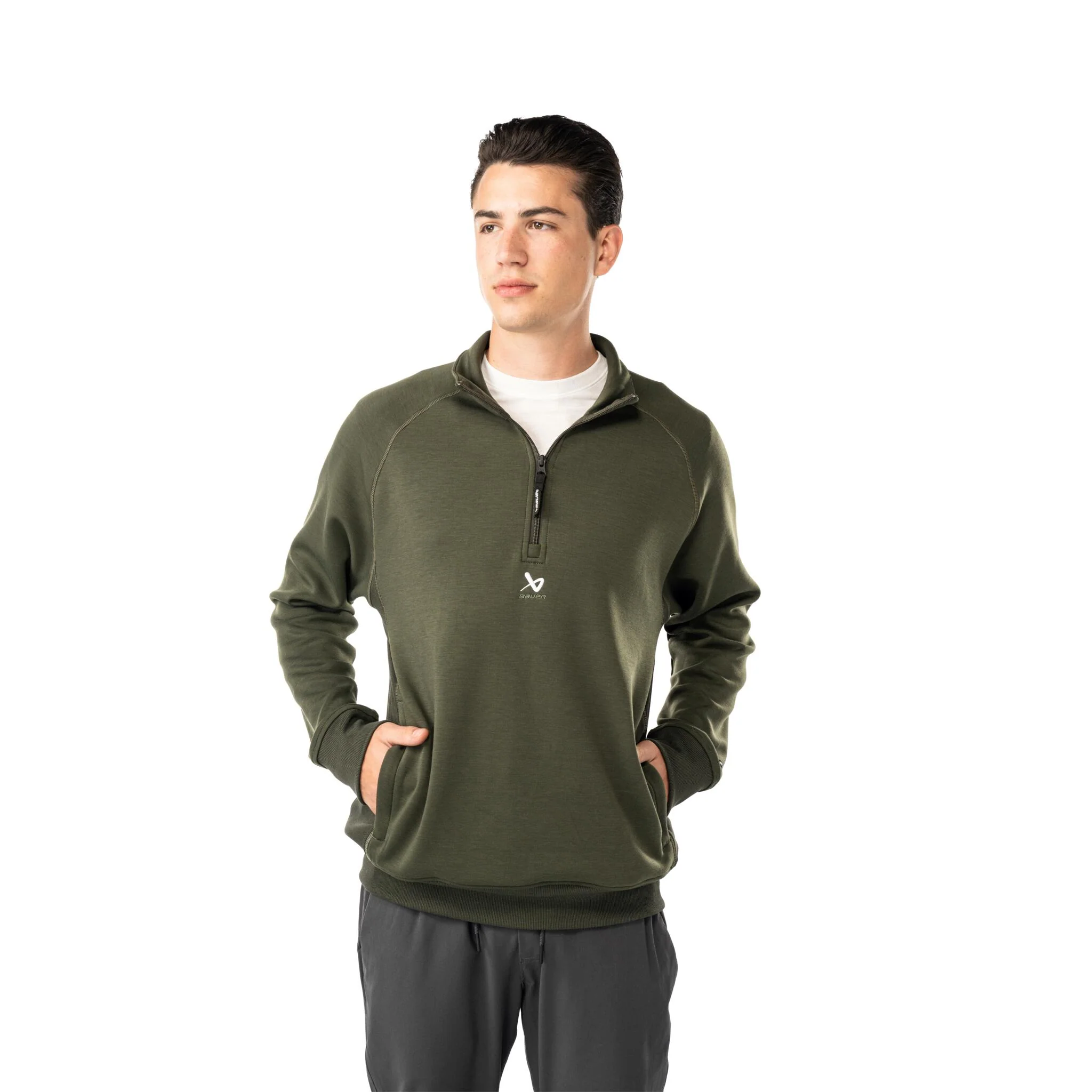 Bauer Showstopper Unisex Fleece Quarter Zip - Image 2