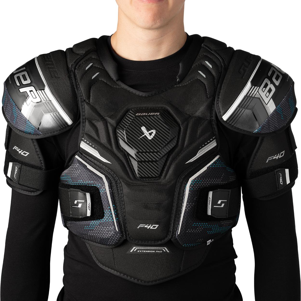 Bauer Supreme F40 Junior Hockey Shoulder Pads (2026)