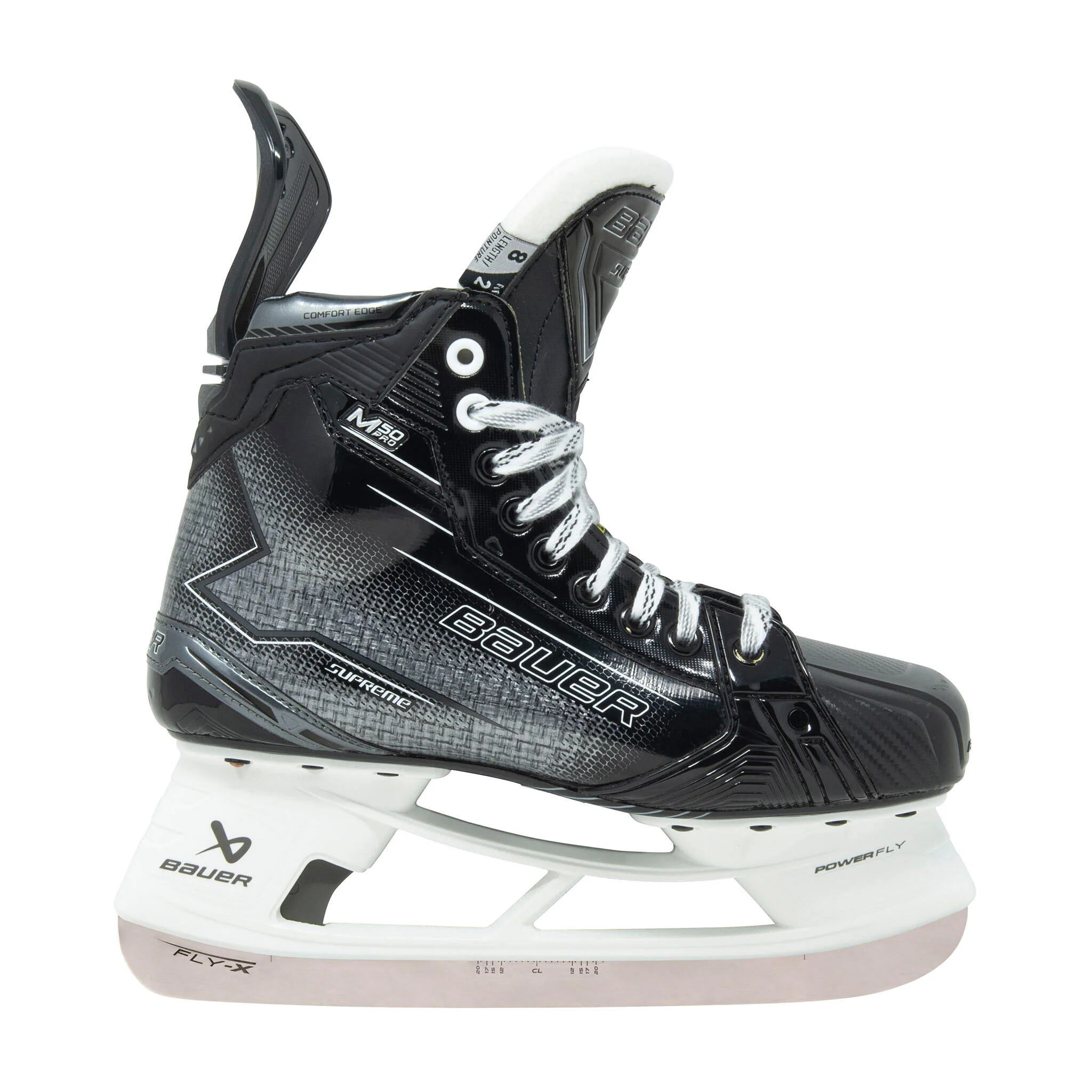 Bauer Supreme M50 Pro Intermediate Hockey Skates (2024) With Fly-X Steel