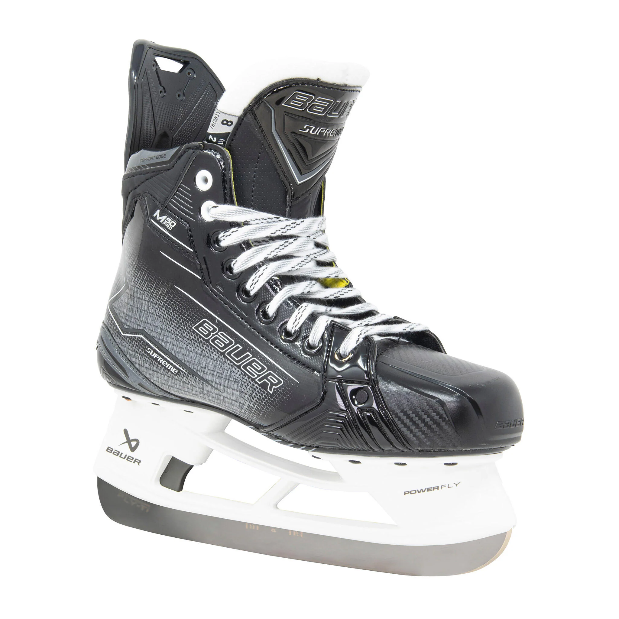 Bauer Supreme M50 Pro Senior Hockey Skates (2024) With Fly-TI Steel - Image 2