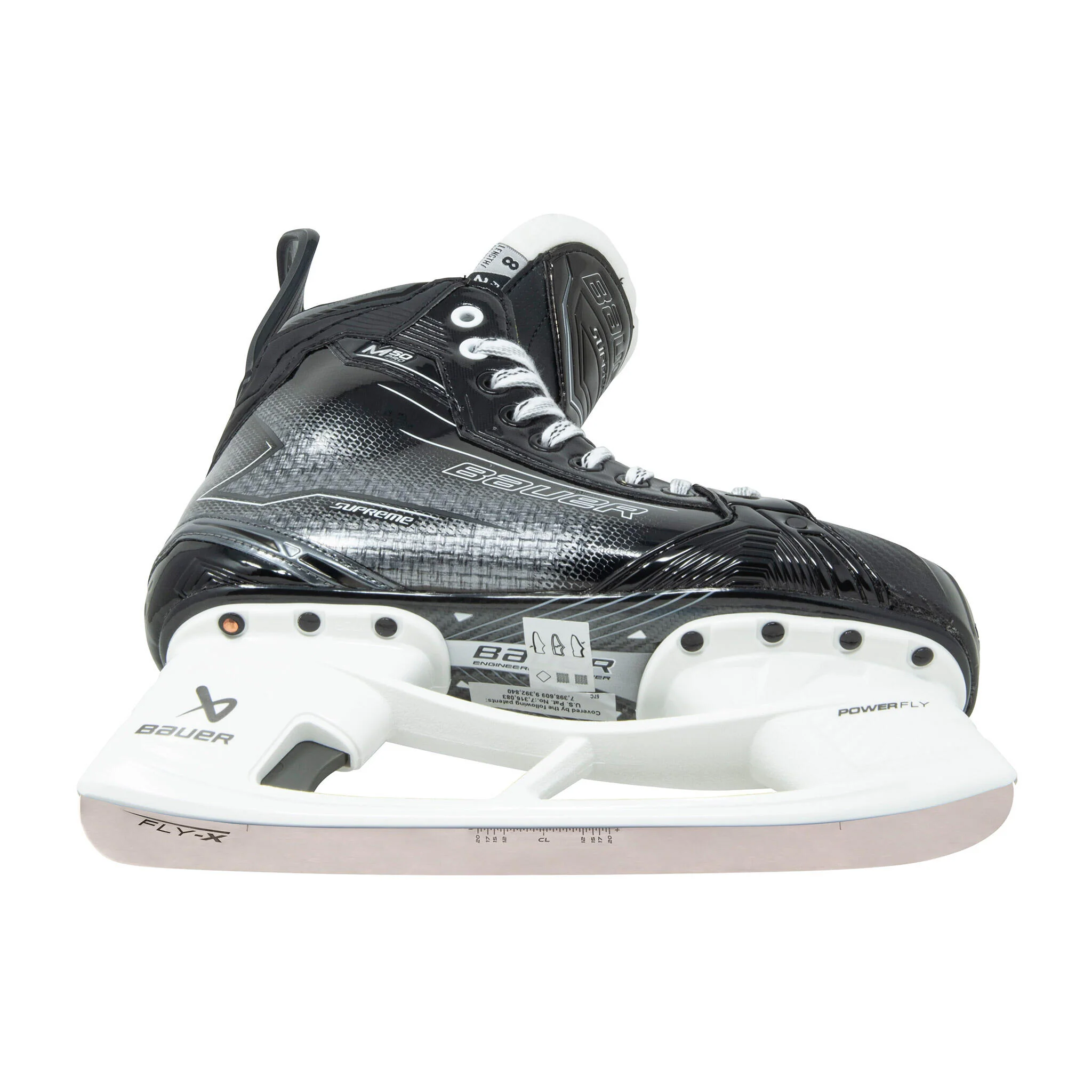 Bauer Supreme M50 Pro Senior Hockey Skates (2024) With Fly-X Steel - Image 7