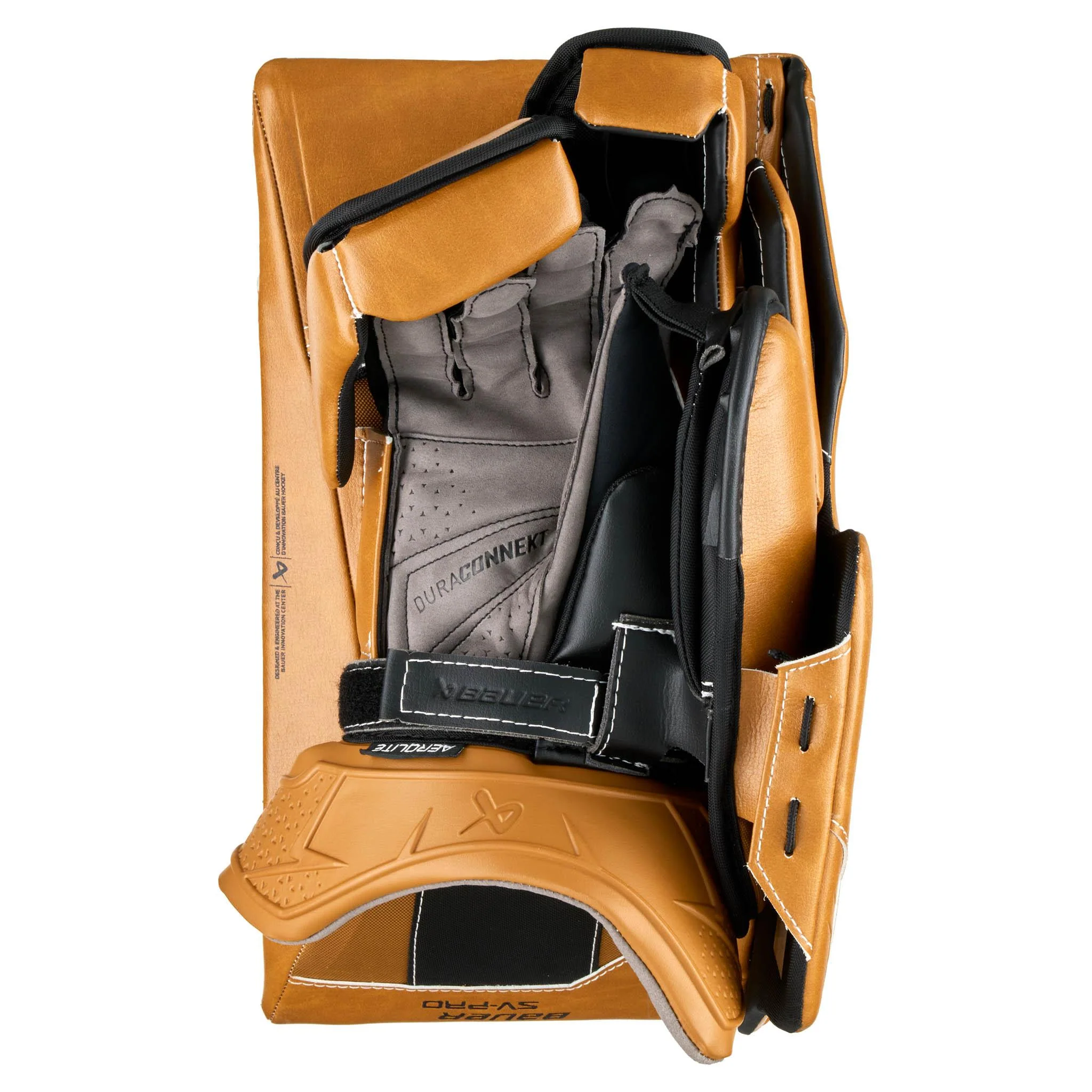 Bauer Sv-Pro Junior Goalie Blocker (2025) - Tan - Image 3