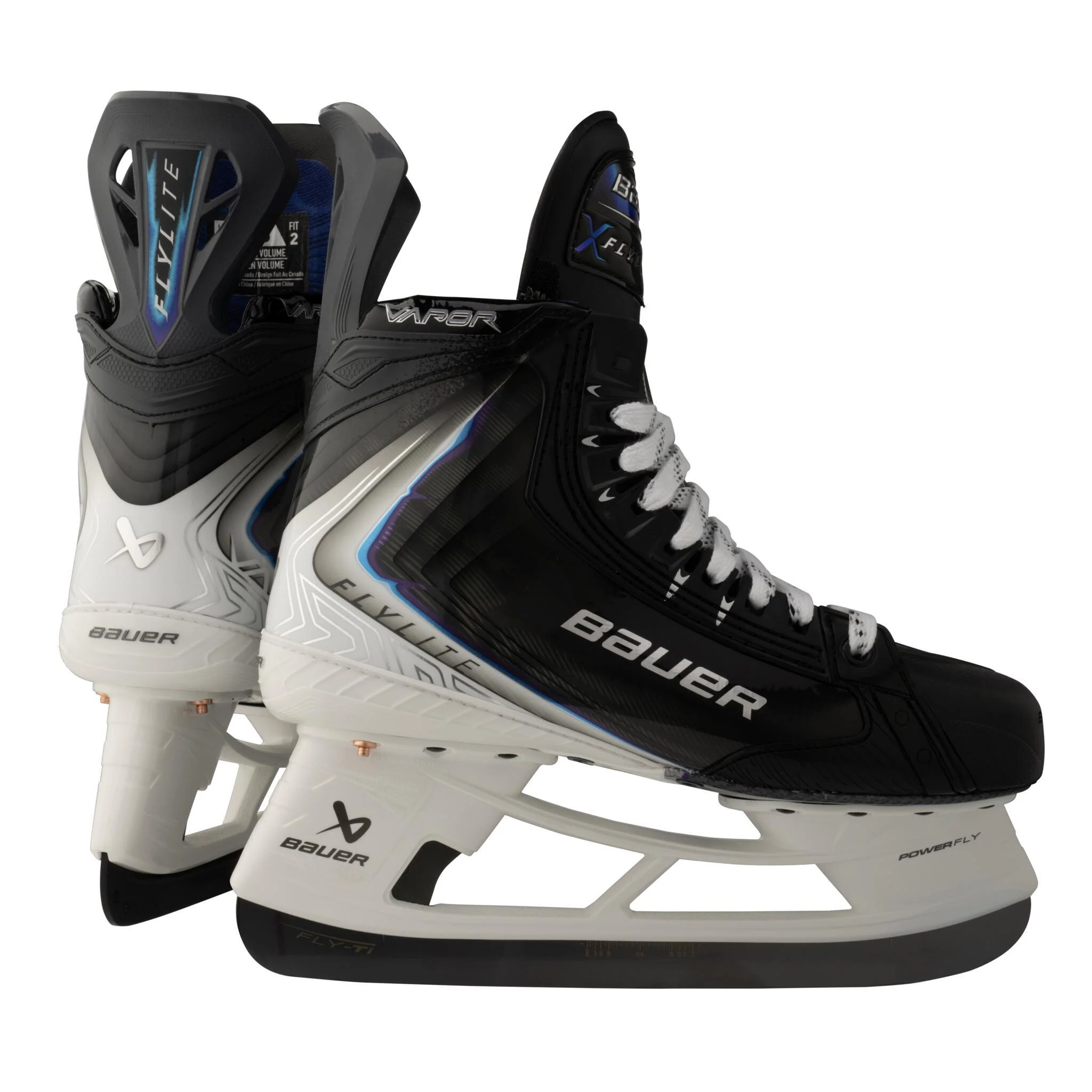 Bauer Vapor Flylite Intermediate Hockey Skates (2025) with Fly-X Steel - Image 2