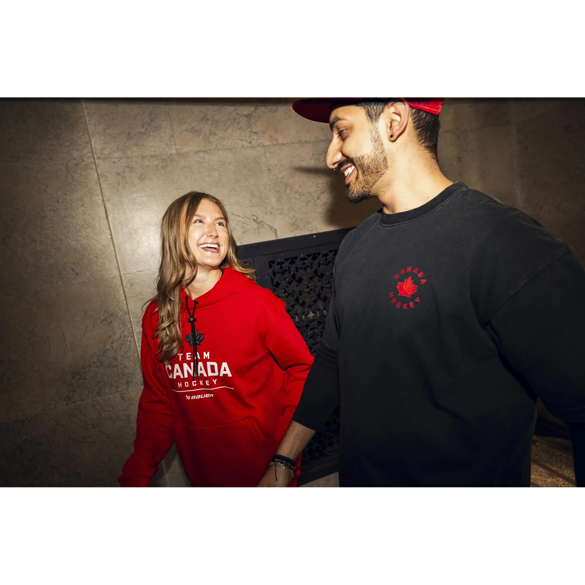 Bauer X Hockey Canada Men's Senior Stacked Hoodie - Image 7