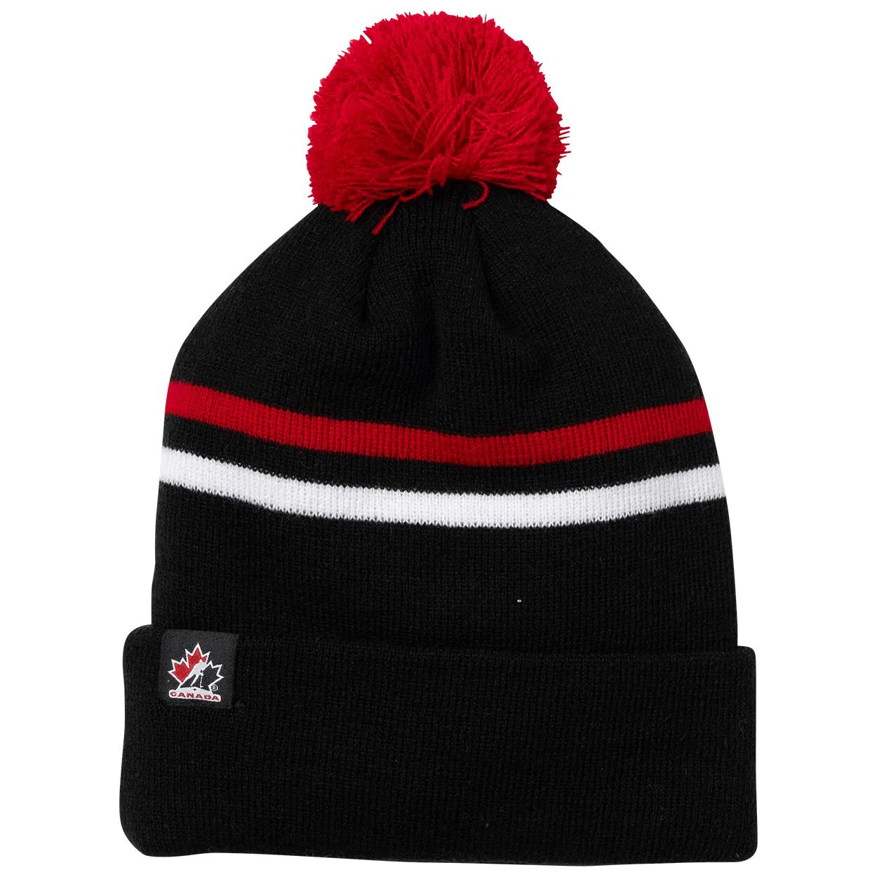 Bauer x Hockey Canada Striped Pom Hat - Image 4