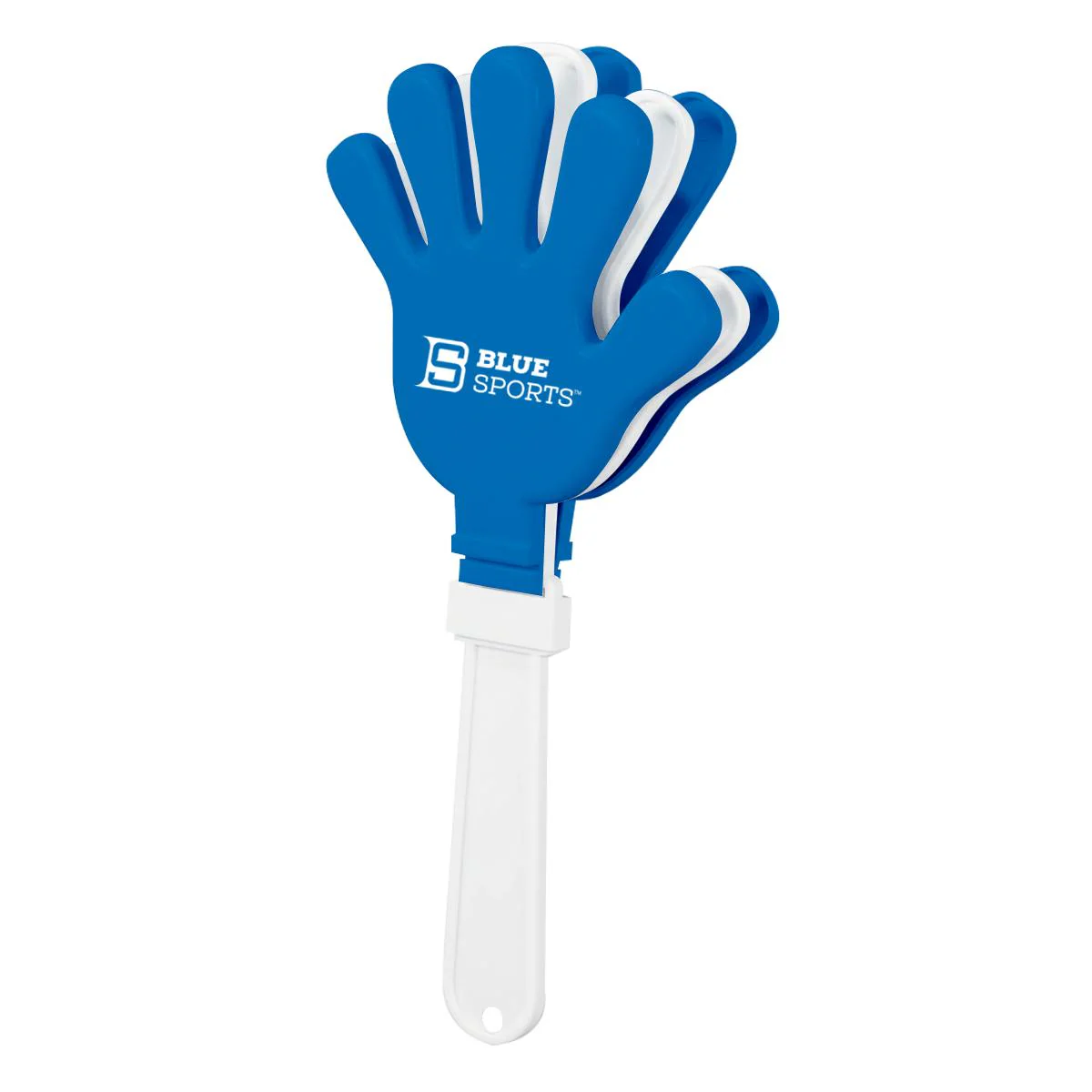 Blue Sports 11" Hand Plastic Clapper - Image 2