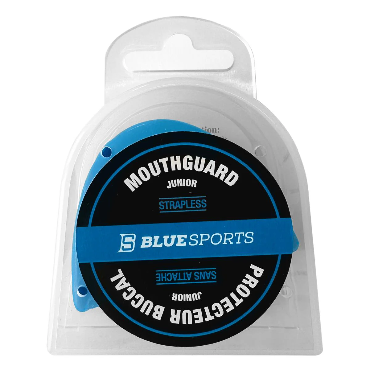 Blue Sports Junior Mouthguard - Strapless - Image 3