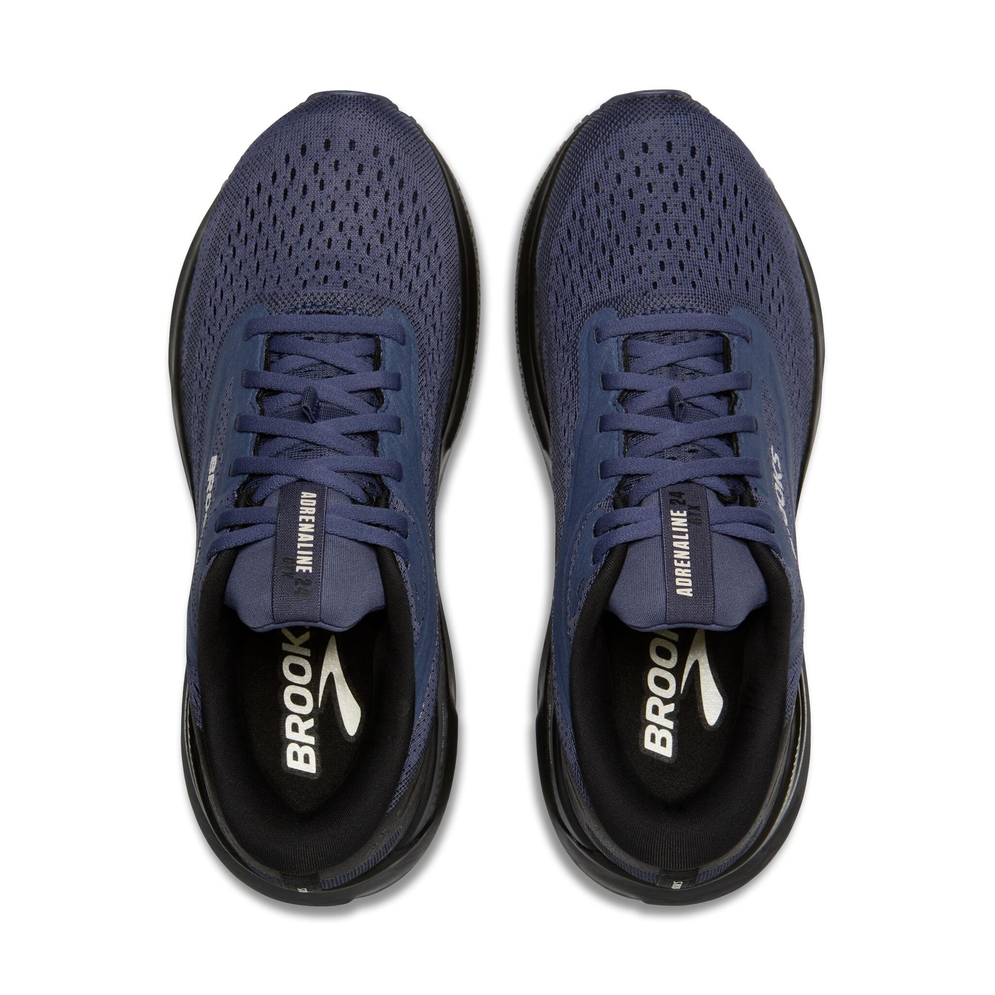 Brooks Adrenaline GTS 24 Gore-Tex Men's Running Shoes - Black/Nightshadow - Image 6