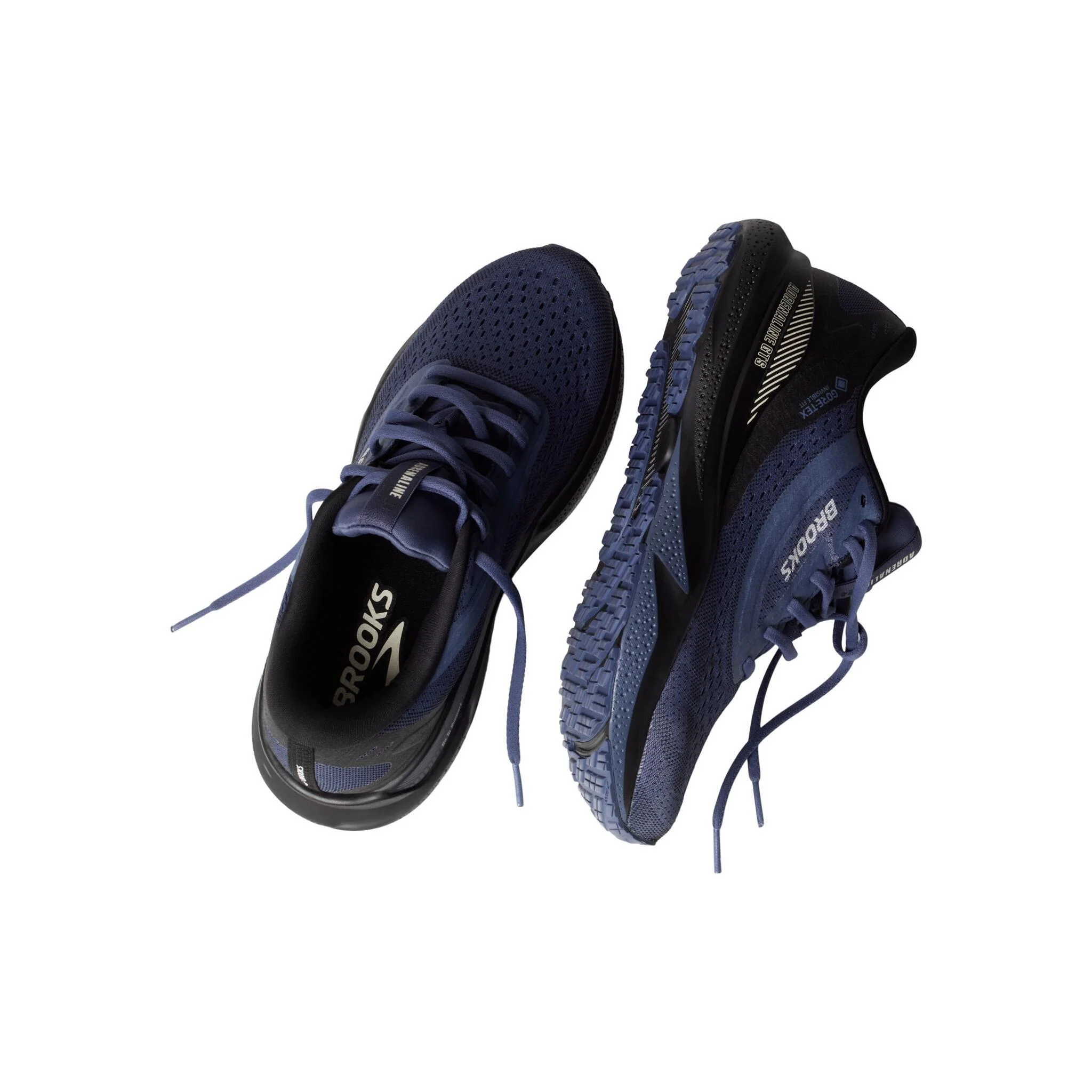 Brooks Adrenaline GTS 24 Gore-Tex Women's Running Shoes - Black/Nightshadow - Image 3