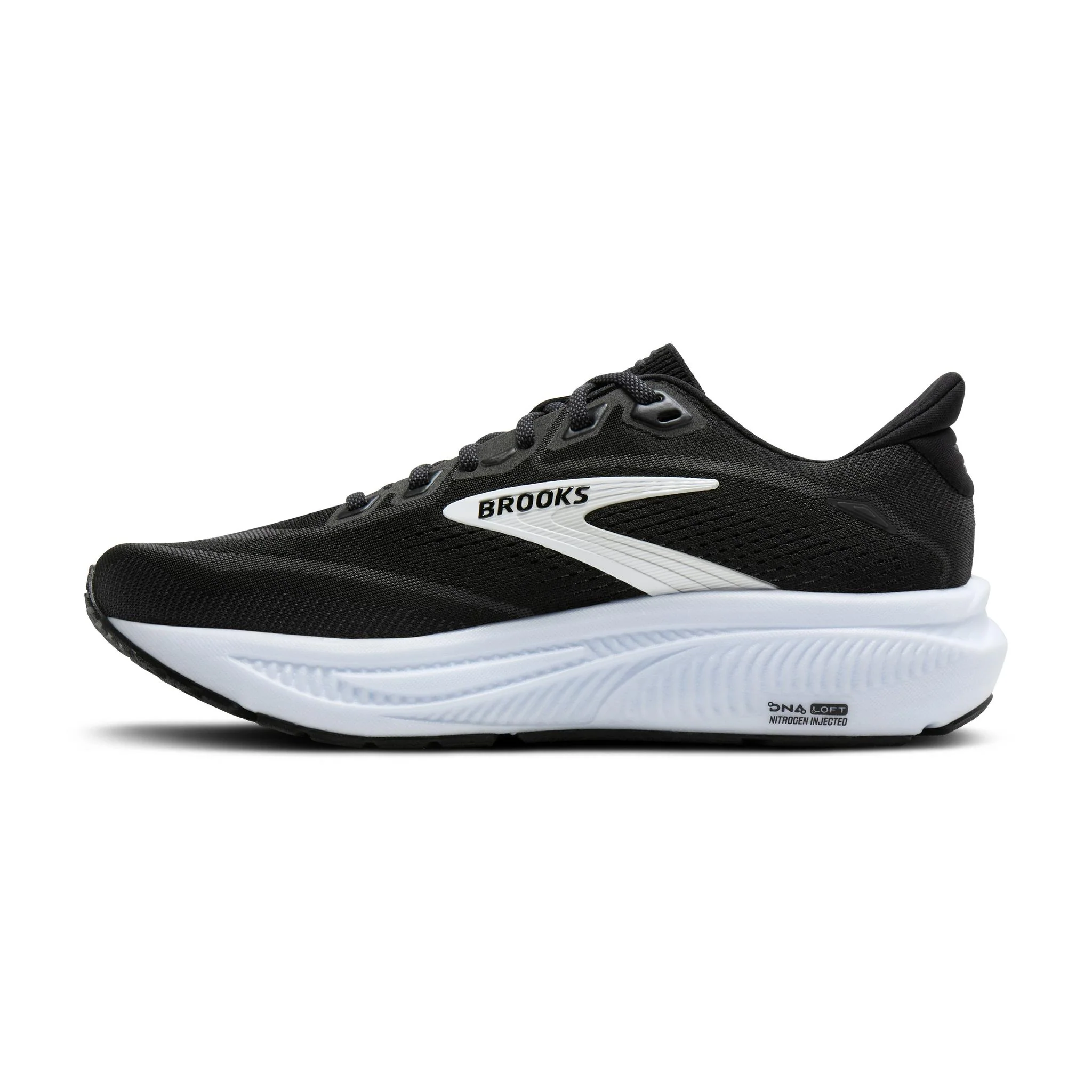 Brooks Ghost 18 Men's Running Shoes - Black/Grey/White - Image 3