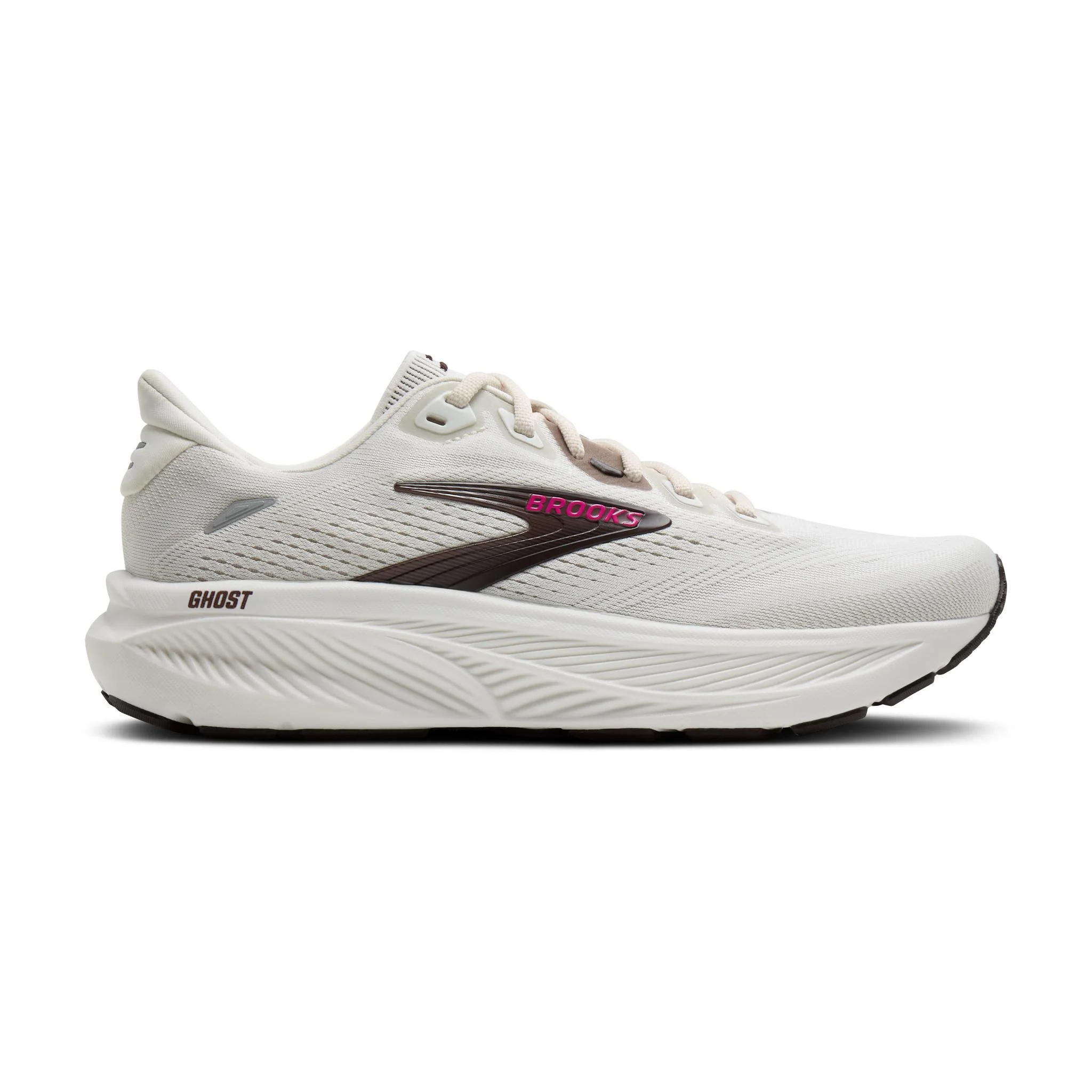 Brooks Ghost 18 Women's Running Shoes - Coconut/Coffee