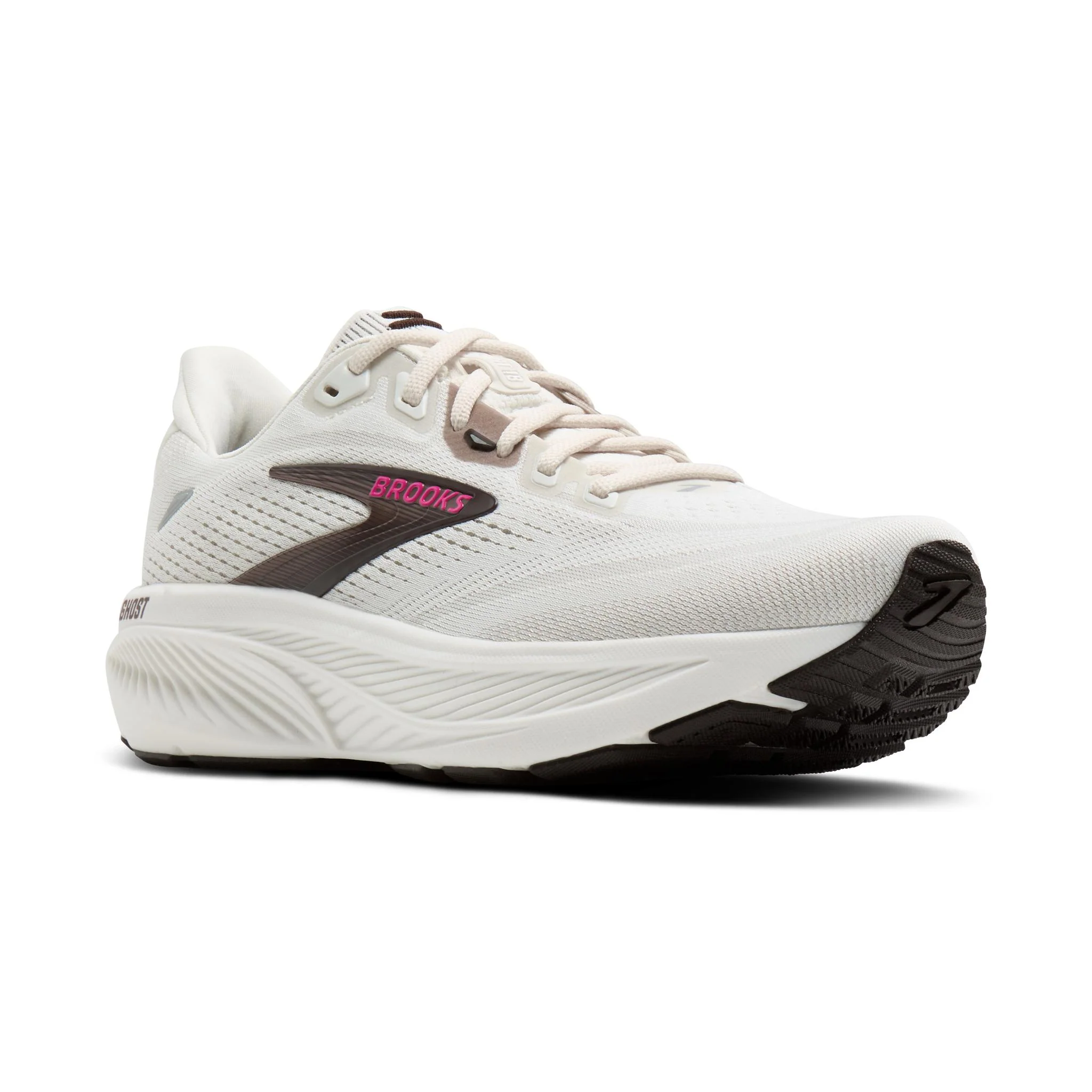 Brooks Ghost 18 Women's Running Shoes - Coconut/Coffee - Image 2