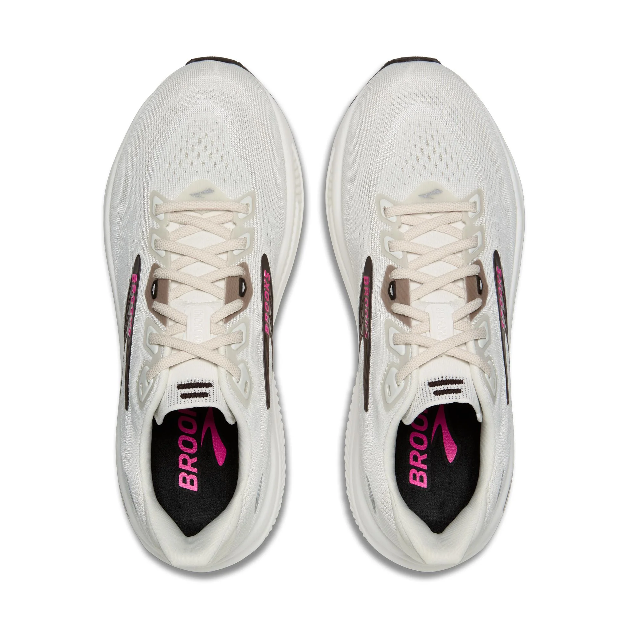 Brooks Ghost 18 Women's Running Shoes - Coconut/Coffee - Image 6
