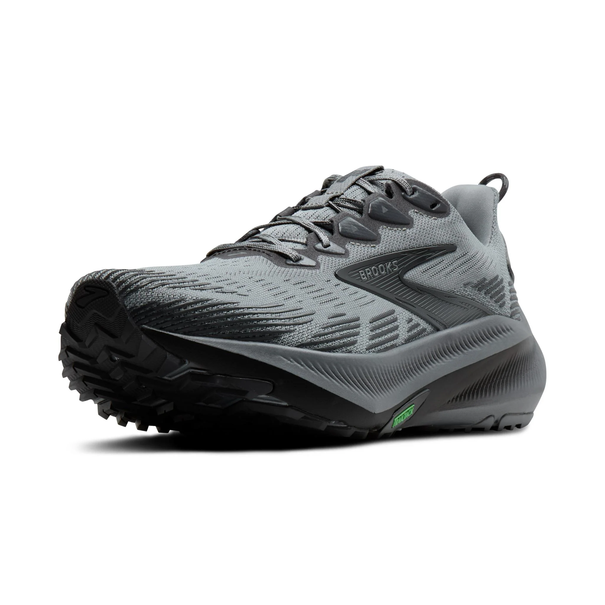 Brooks Ghost Trail Men's Running Shoes - Gray/Gray/Pearl - Image 3