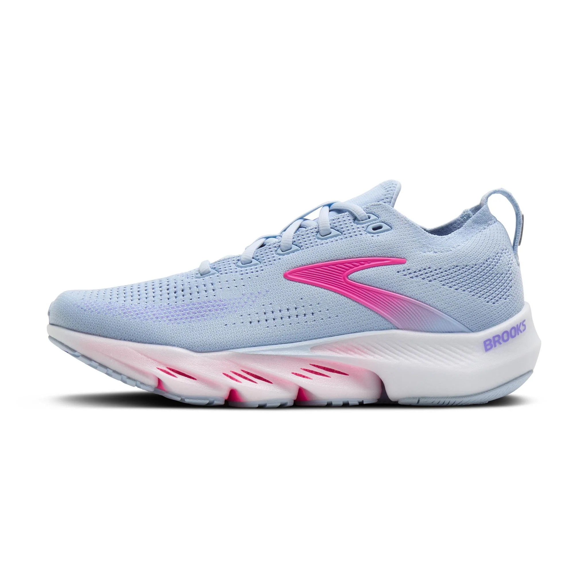Brooks Glycerin Flex Women's Running Shoes - Skyway/Cyber Pink - Image 3