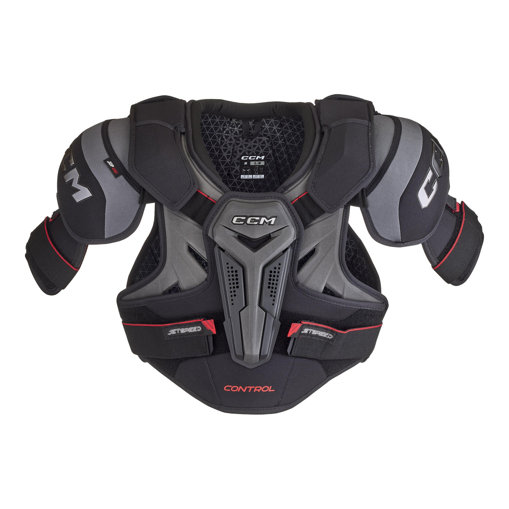 CCM JetSpeed Control Senior Hockey Shoulder Pads (2025) - Source Exclusive
