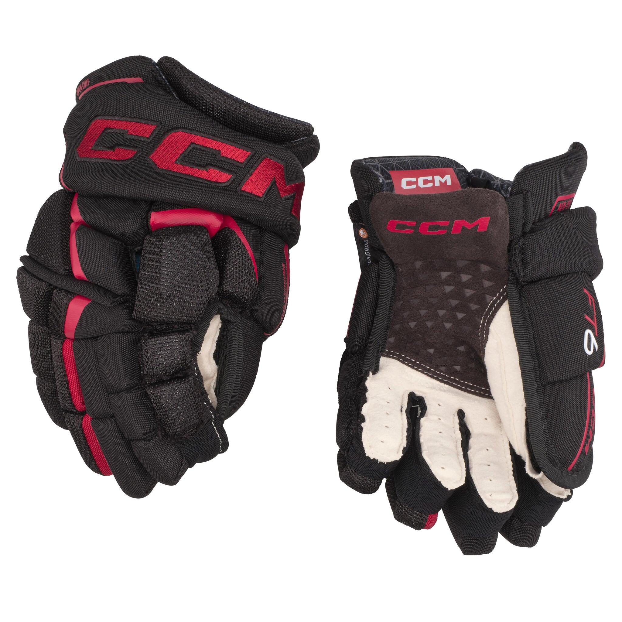 CCM JetSpeed FT6 Junior Hockey Gloves (2023) - Image 6