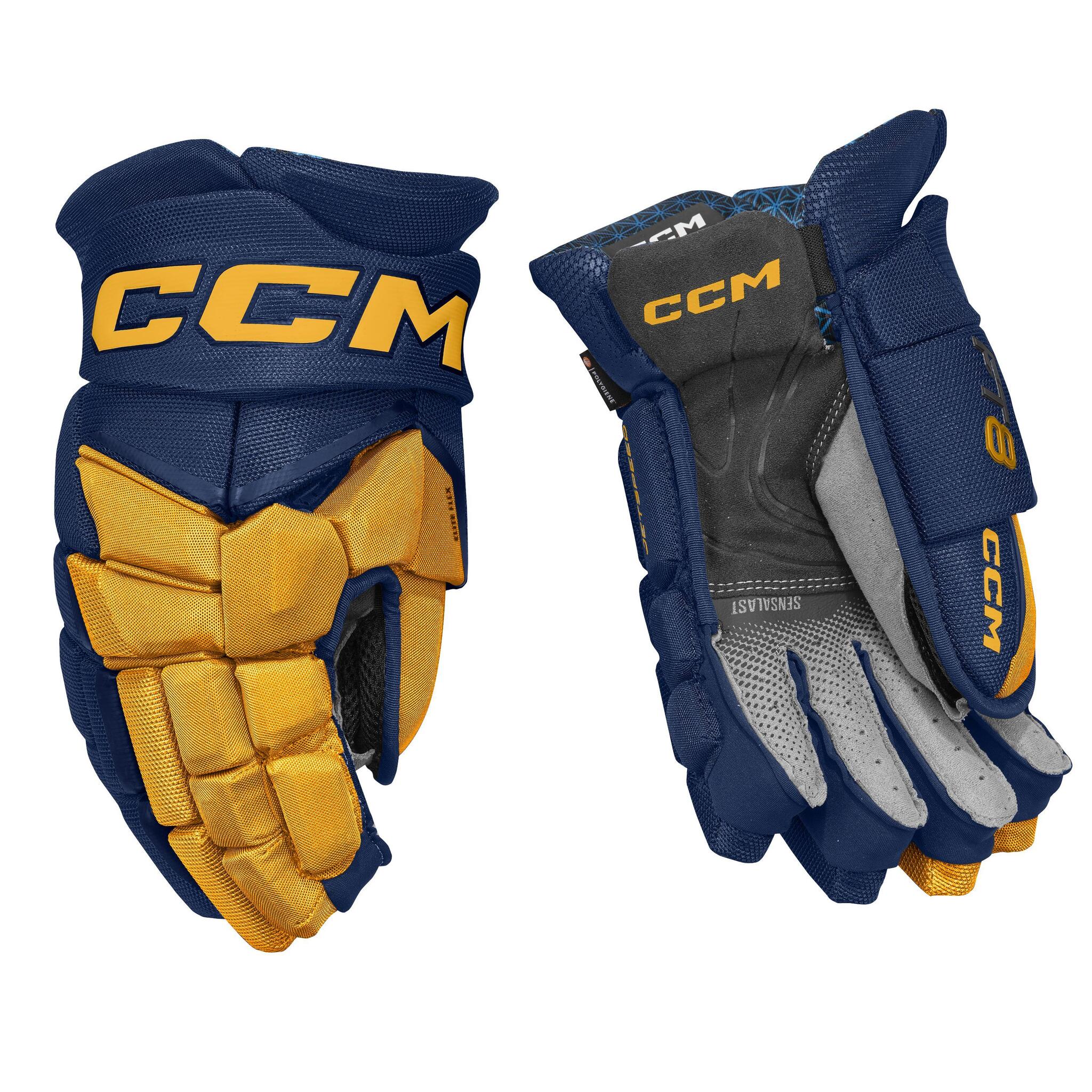 CCM JetSpeed FT8 Junior Hockey Gloves (2025) - Image 12