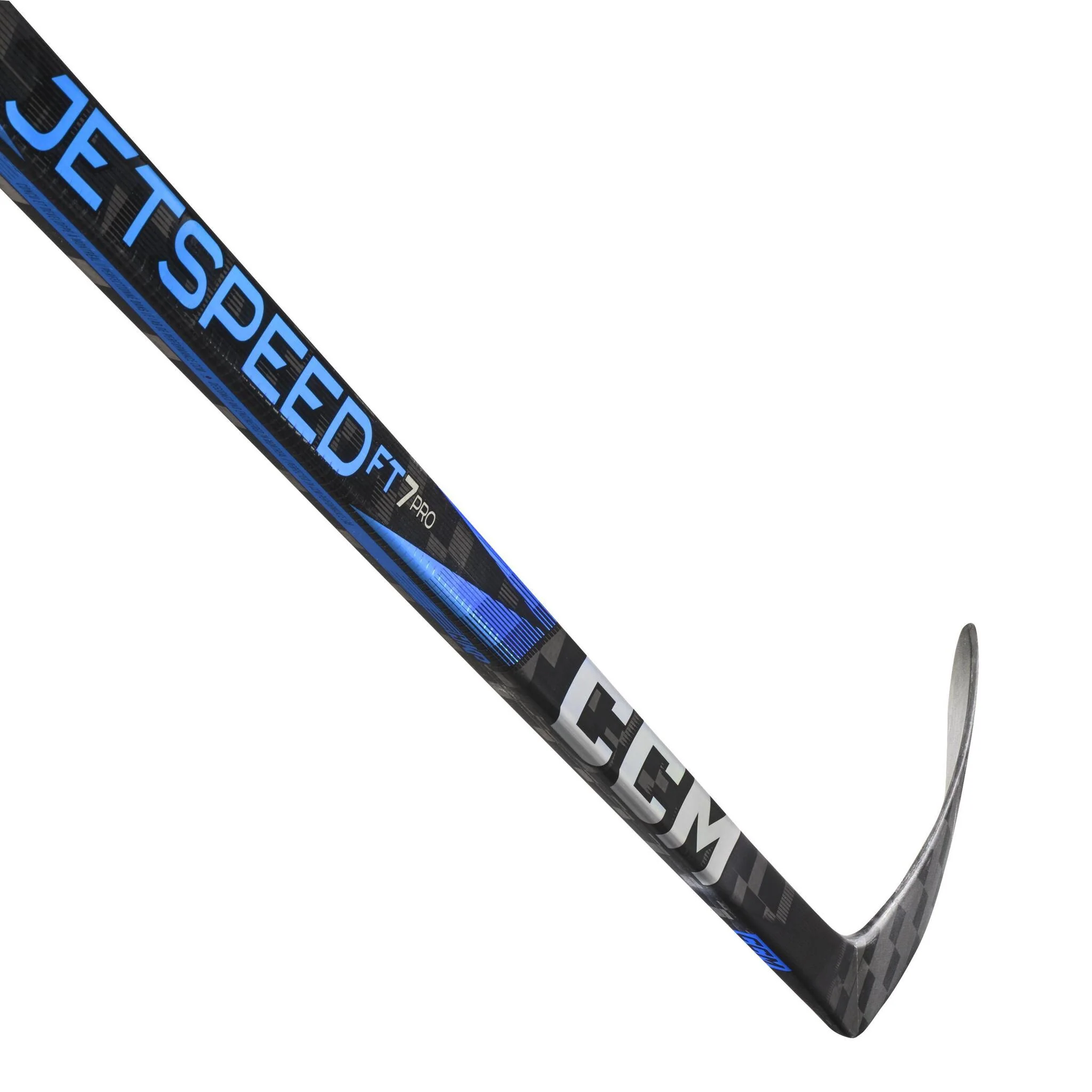 CCM JetSpeed FT8 Pro Blue Junior Hockey Stick (2025) - Image 5