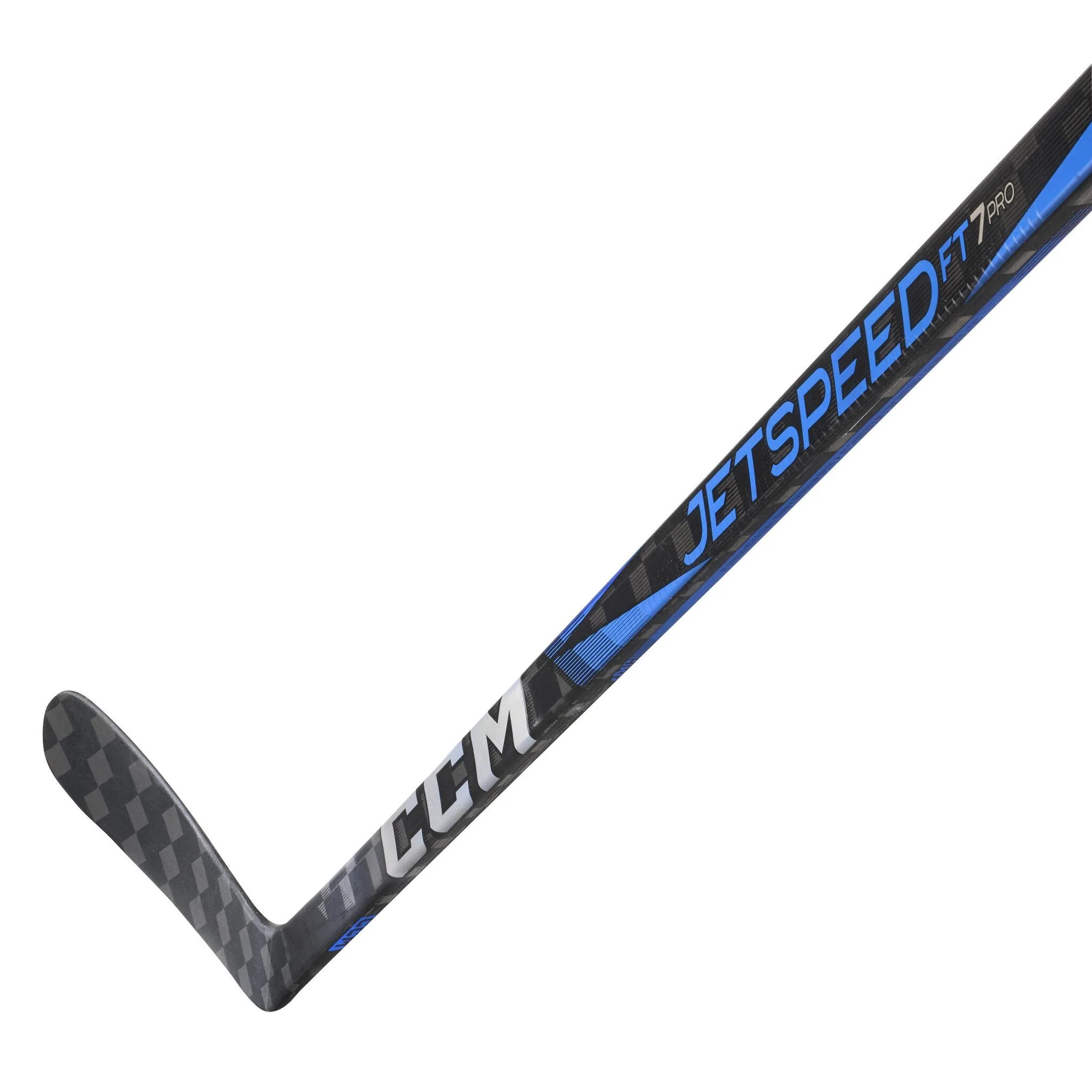 CCM JetSpeed FT8 Pro Blue Junior Hockey Stick (2025) - Image 6