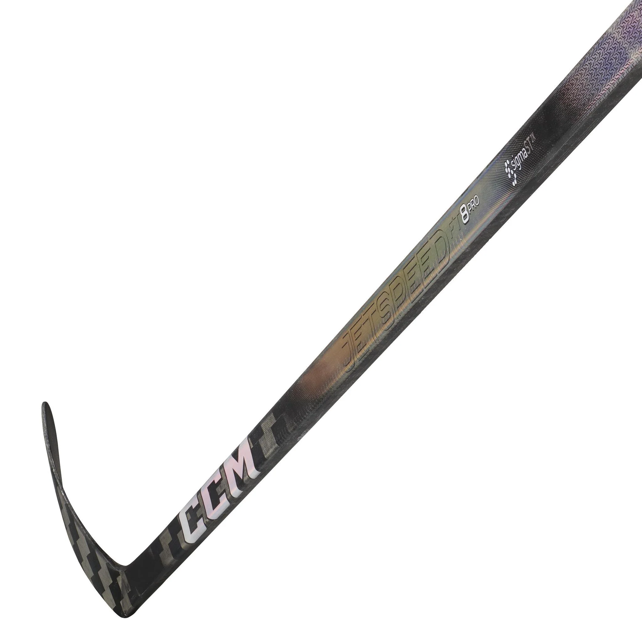 CCM JetSpeed FT8 Pro Charcoal Intermediate Hockey Stick (2025) - Image 6