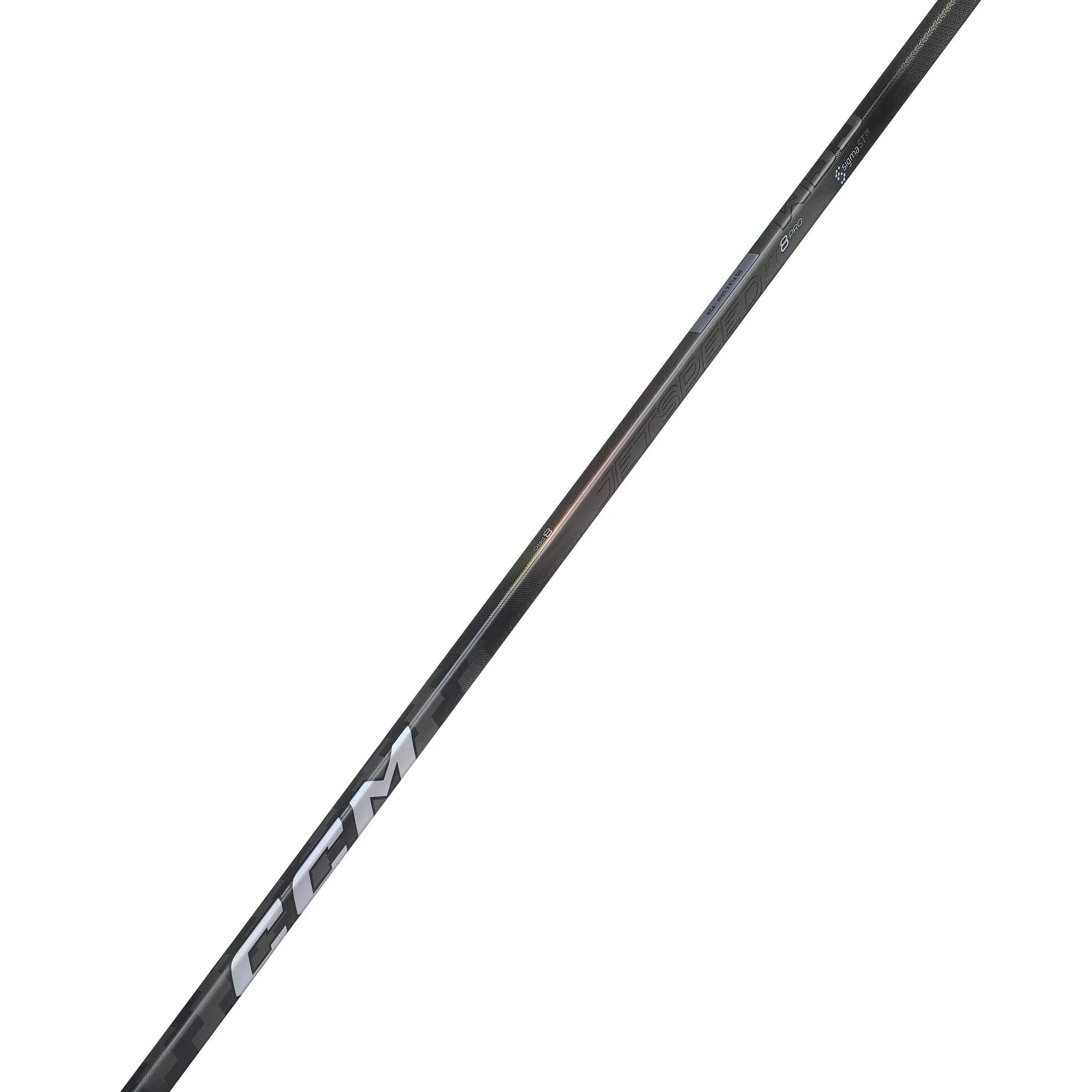CCM JetSpeed FT8 Pro Charcoal Intermediate Hockey Stick (2025) - Image 8