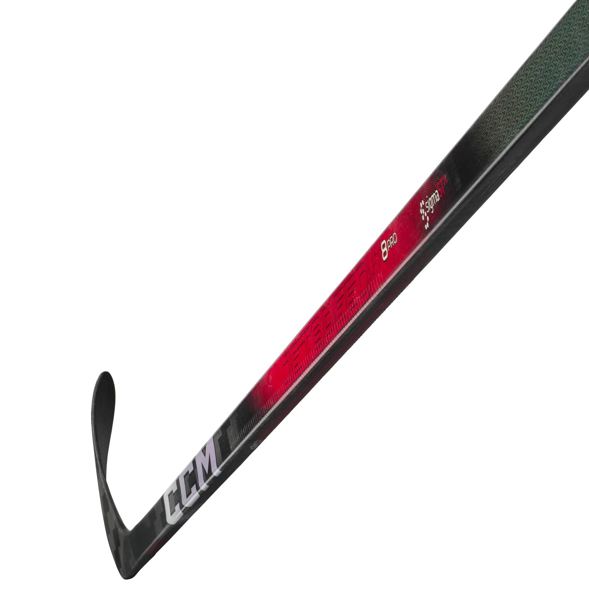 CCM JetSpeed FT8 Pro Red Junior Hockey Stick (2025) - Image 6
