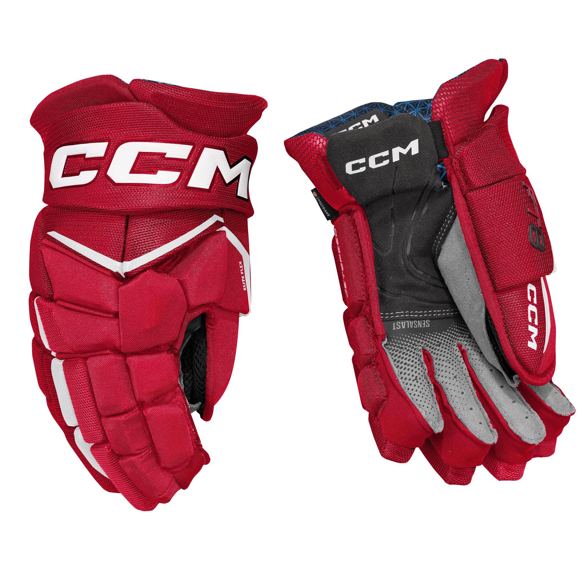 CCM JetSpeed FT8 Senior Hockey Gloves (2025) - Image 8
