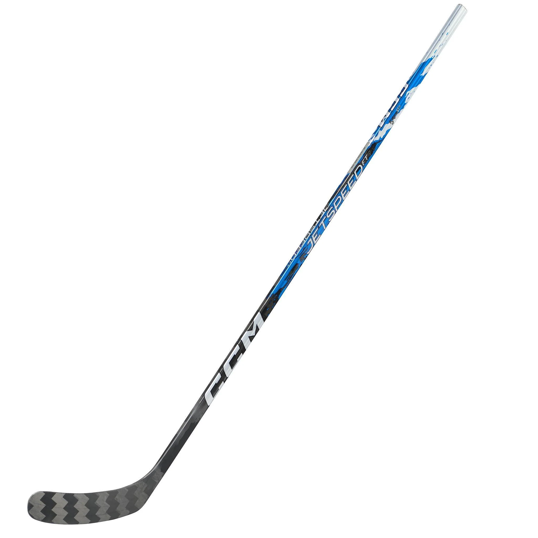 CCM JetSpeed FT9 Pro Blue Junior Hockey Stick (2026) - Image 4