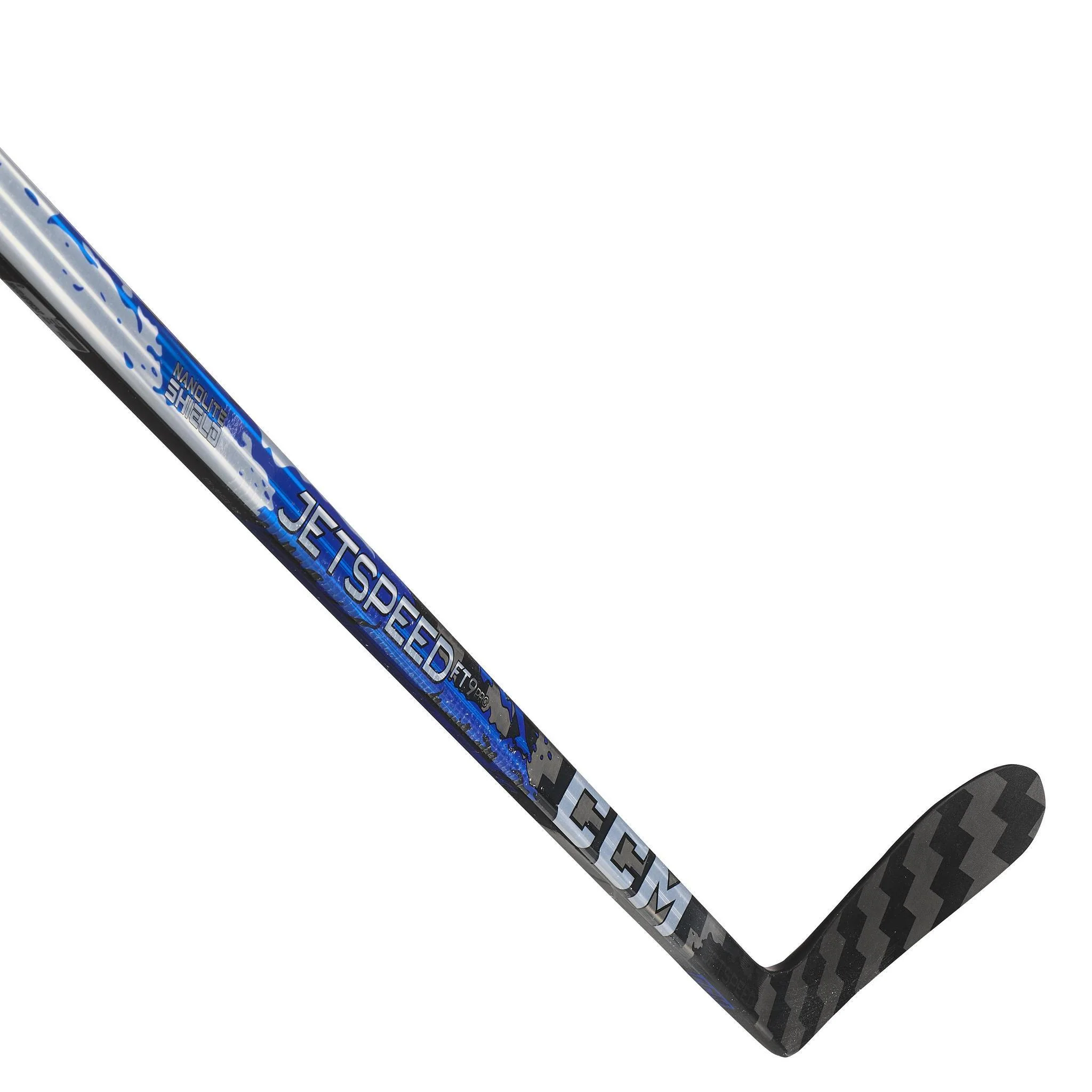 CCM JetSpeed FT9 Pro Blue Youth Hockey Stick (2026) - Image 5