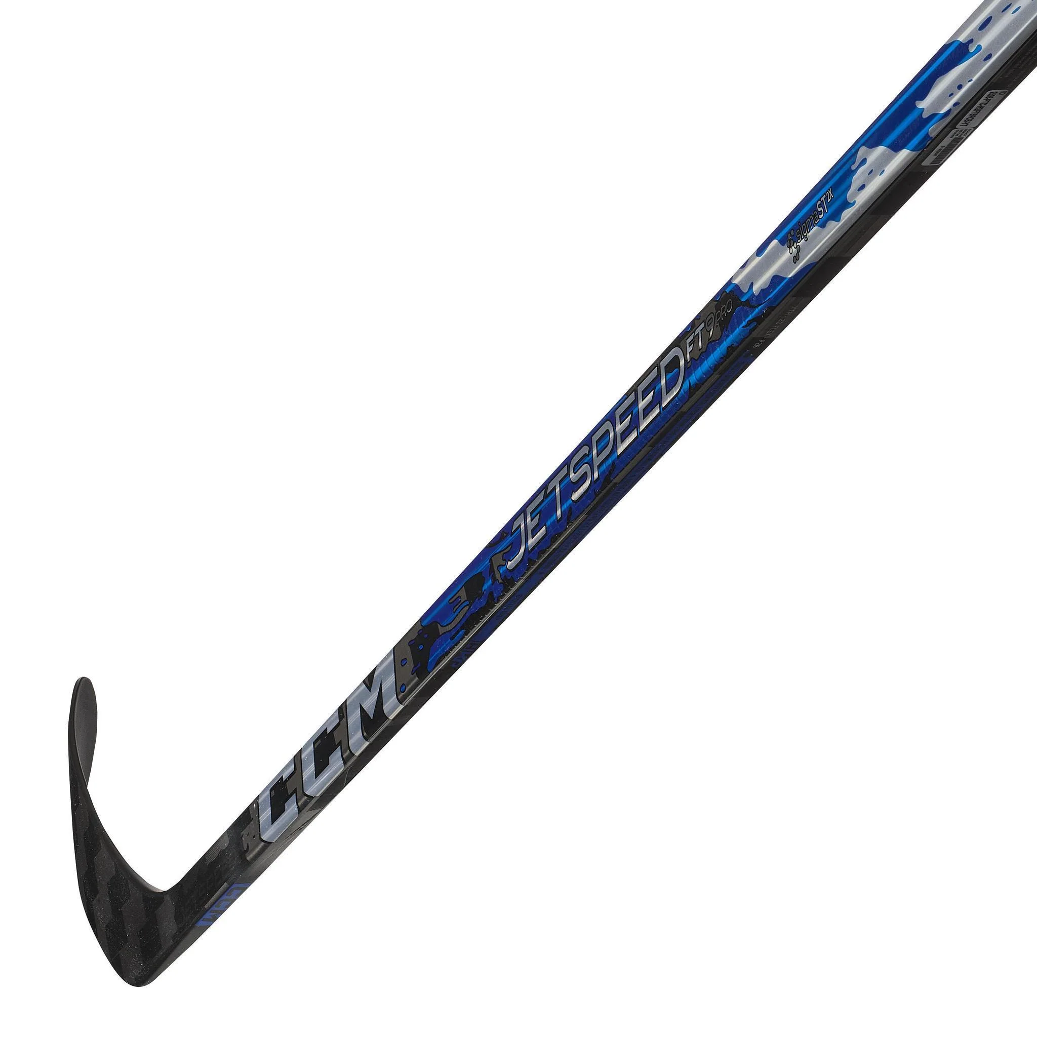 CCM JetSpeed FT9 Pro Blue Youth Hockey Stick (2026) - Image 6