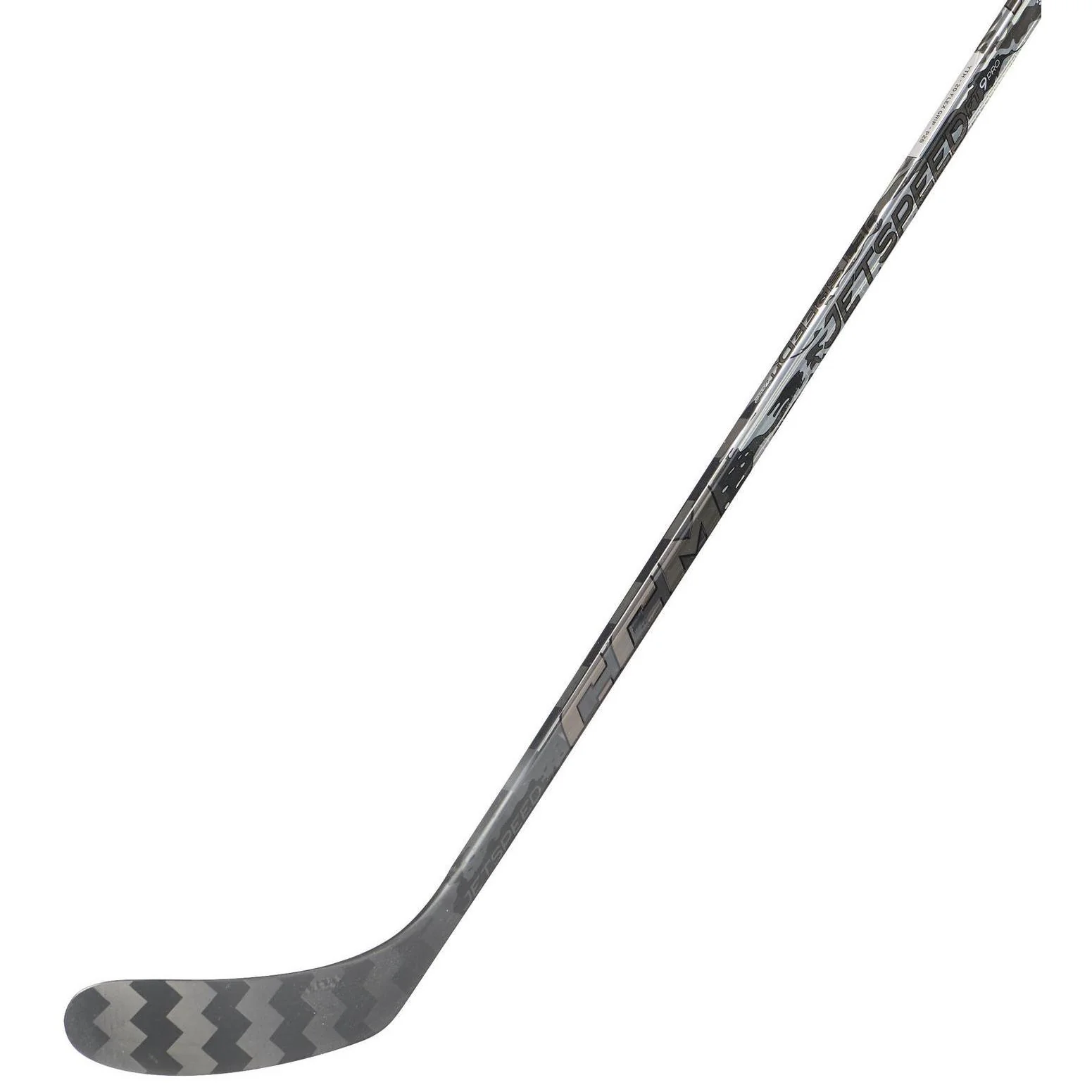 CCM JetSpeed FT9 Pro Charcoal Youth Hockey Stick (2026)