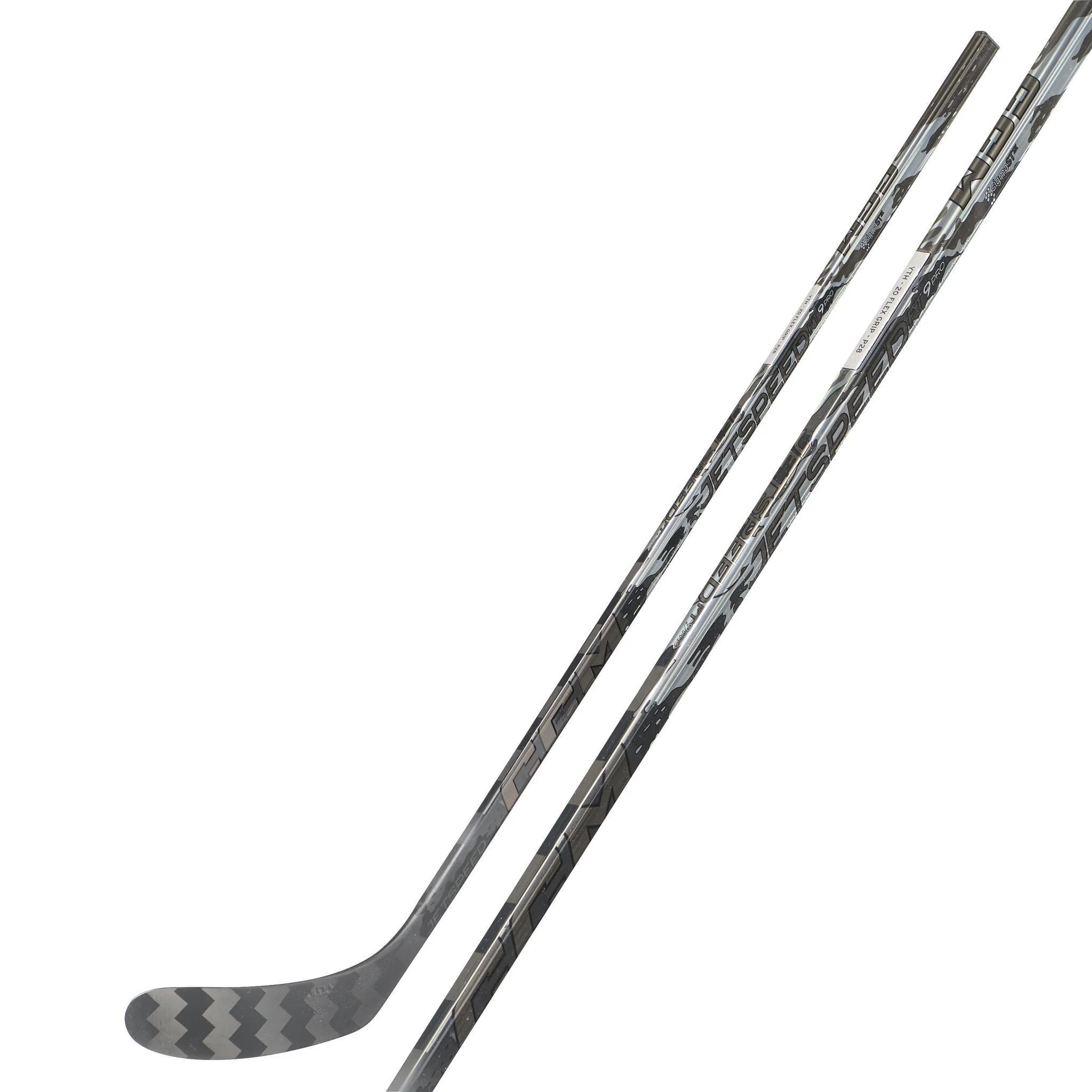 CCM JetSpeed FT9 Pro Charcoal Youth Hockey Stick (2026) - Image 9
