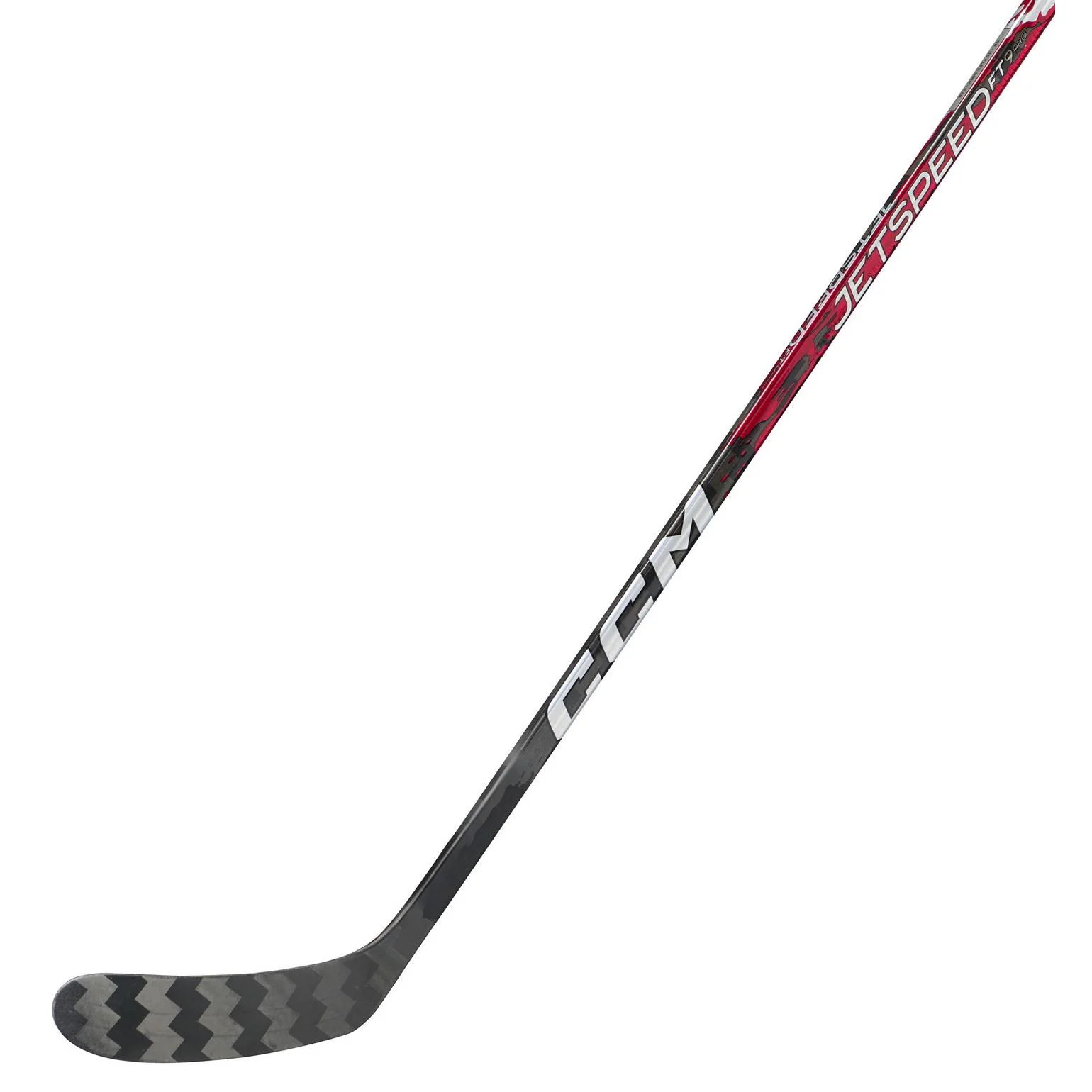CCM JetSpeed FT9 Pro Red Intermediate Hockey Stick (2026)