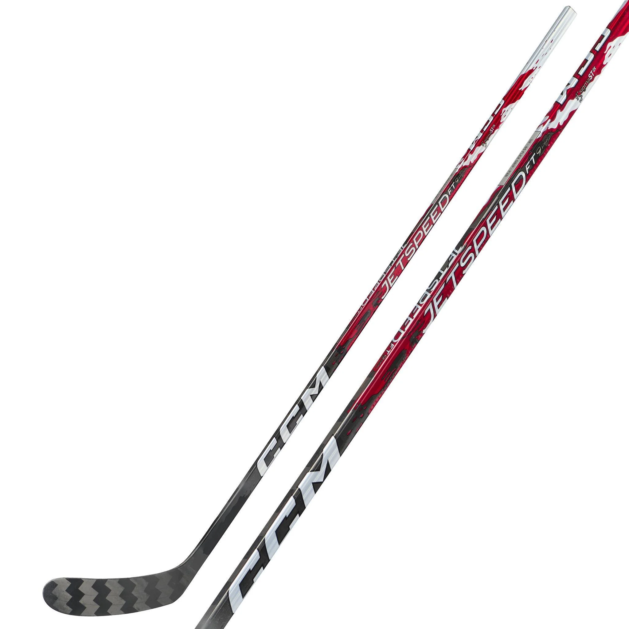 CCM JetSpeed FT9 Pro Red Intermediate Hockey Stick (2026) - Image 9