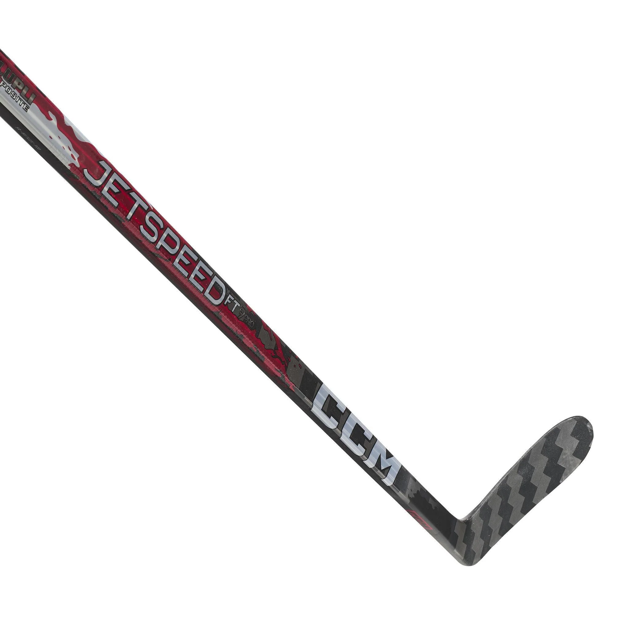 CCM JetSpeed FT9 Pro Red Junior Hockey Stick (2026) - Image 5