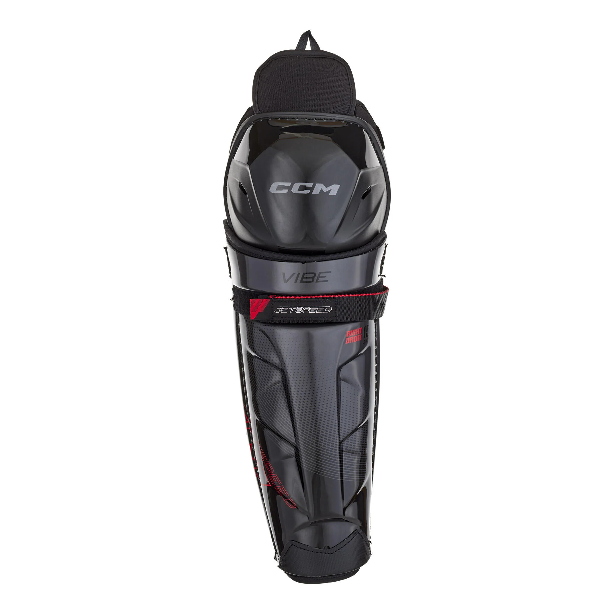 CCM JetSpeed Vibe Junior Hockey Shin Guards (2025) - Source Exclusive