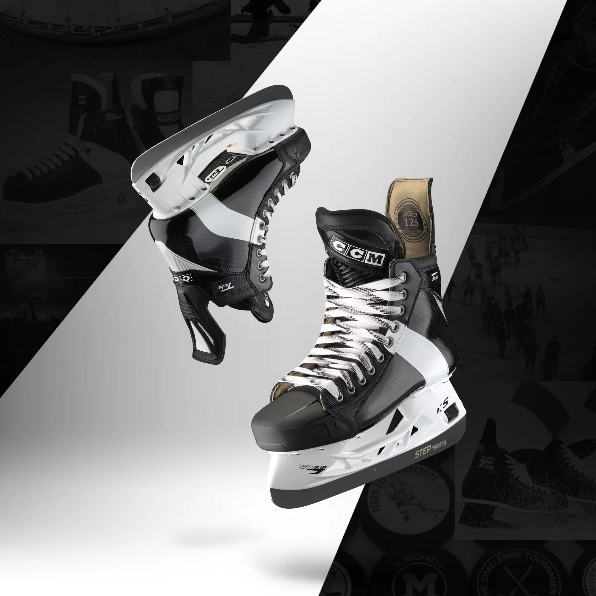 CCM Tacks 652 Pro Senior Hockey Skates - Image 10