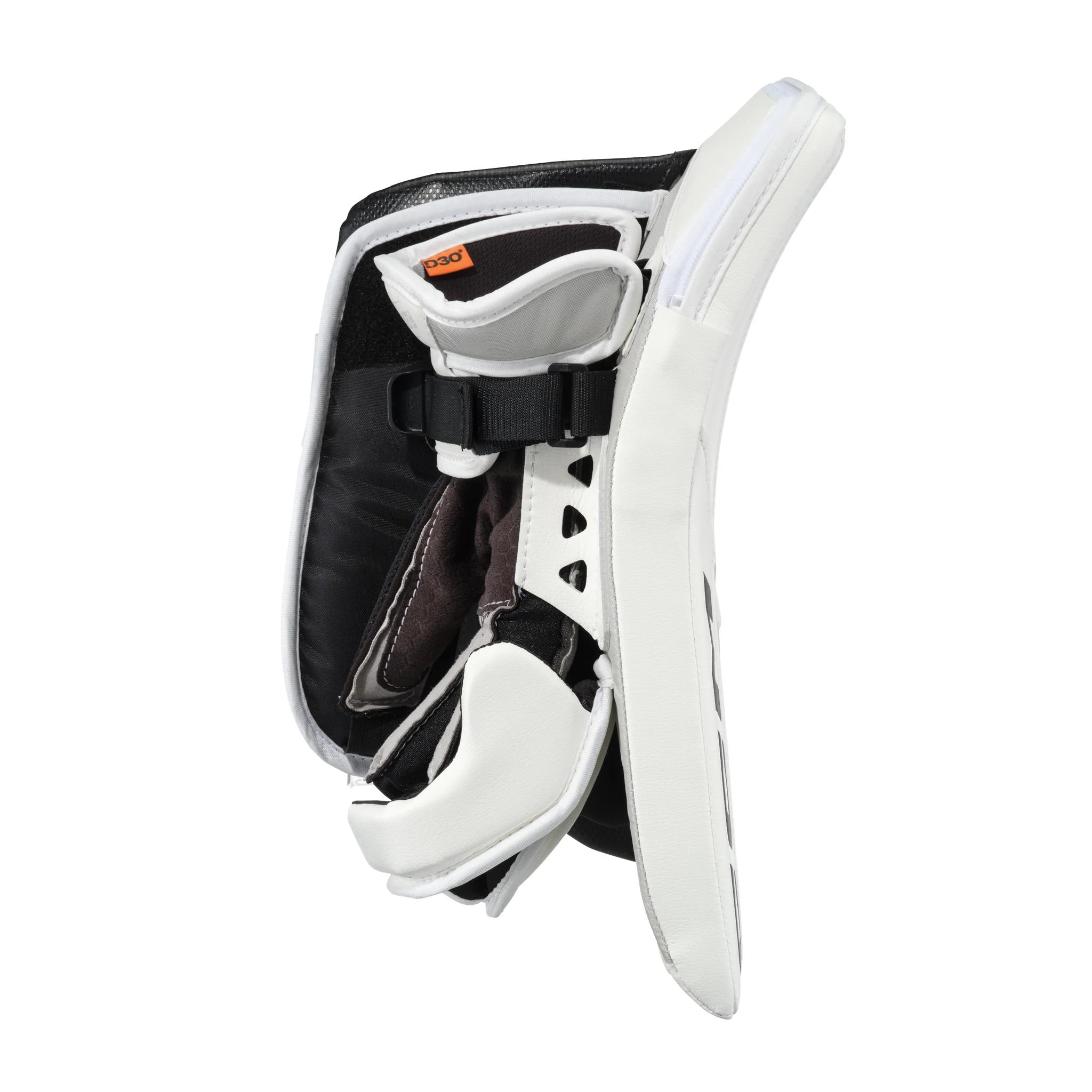 CCM Tacks Pro Senior Goalie Blocker (2026) - White - Image 4