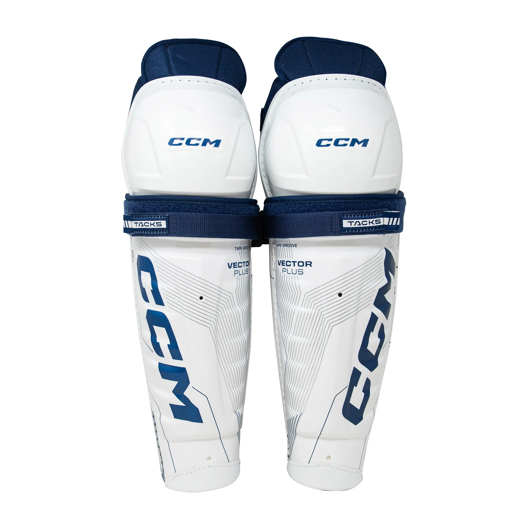 CCM Tacks Vector Plus Senior Hockey Shin Guards - Source Exclusive (2024)