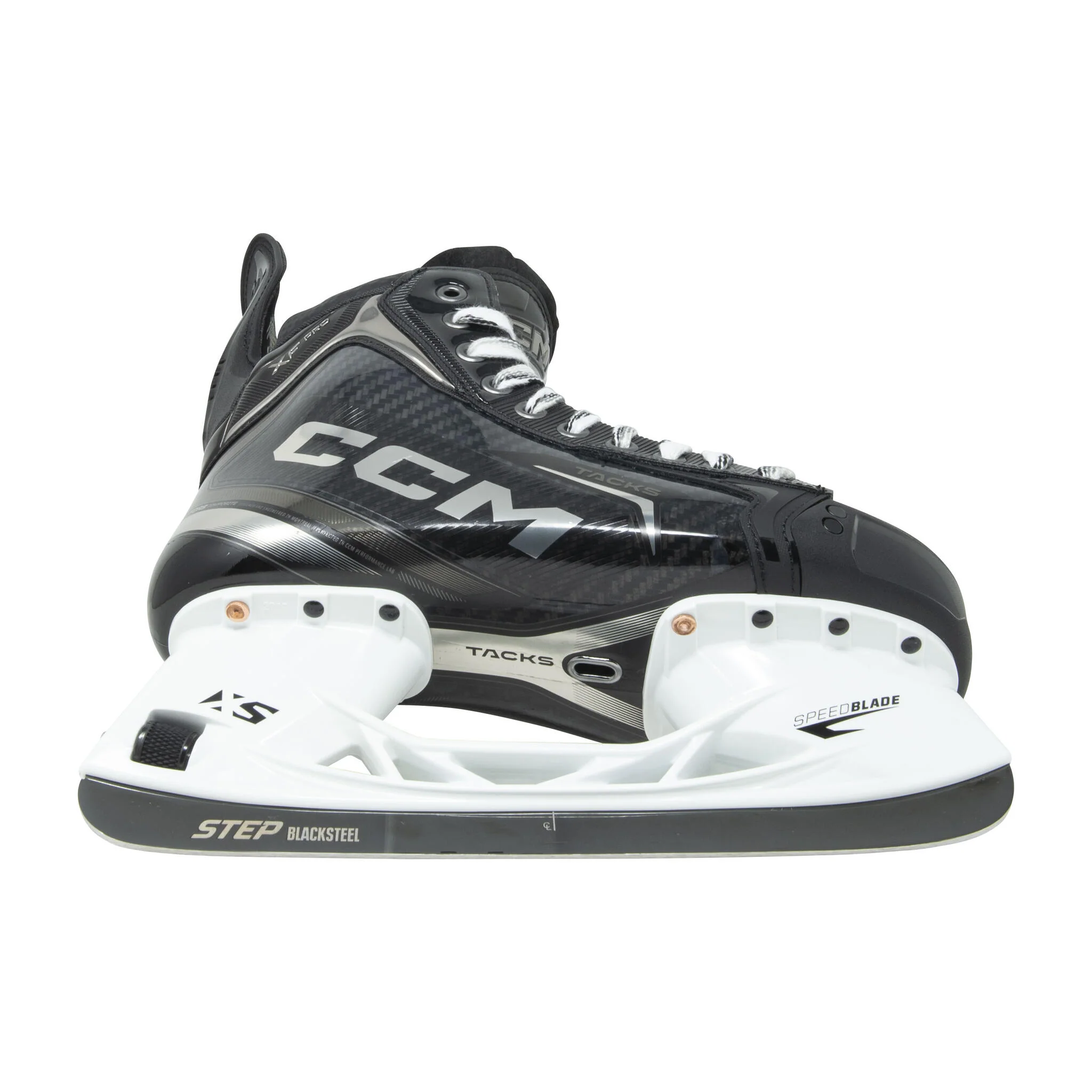 CCM Tacks XF Pro Intermediate Hockey Skates (2024) With Step Blacksteel - Image 5