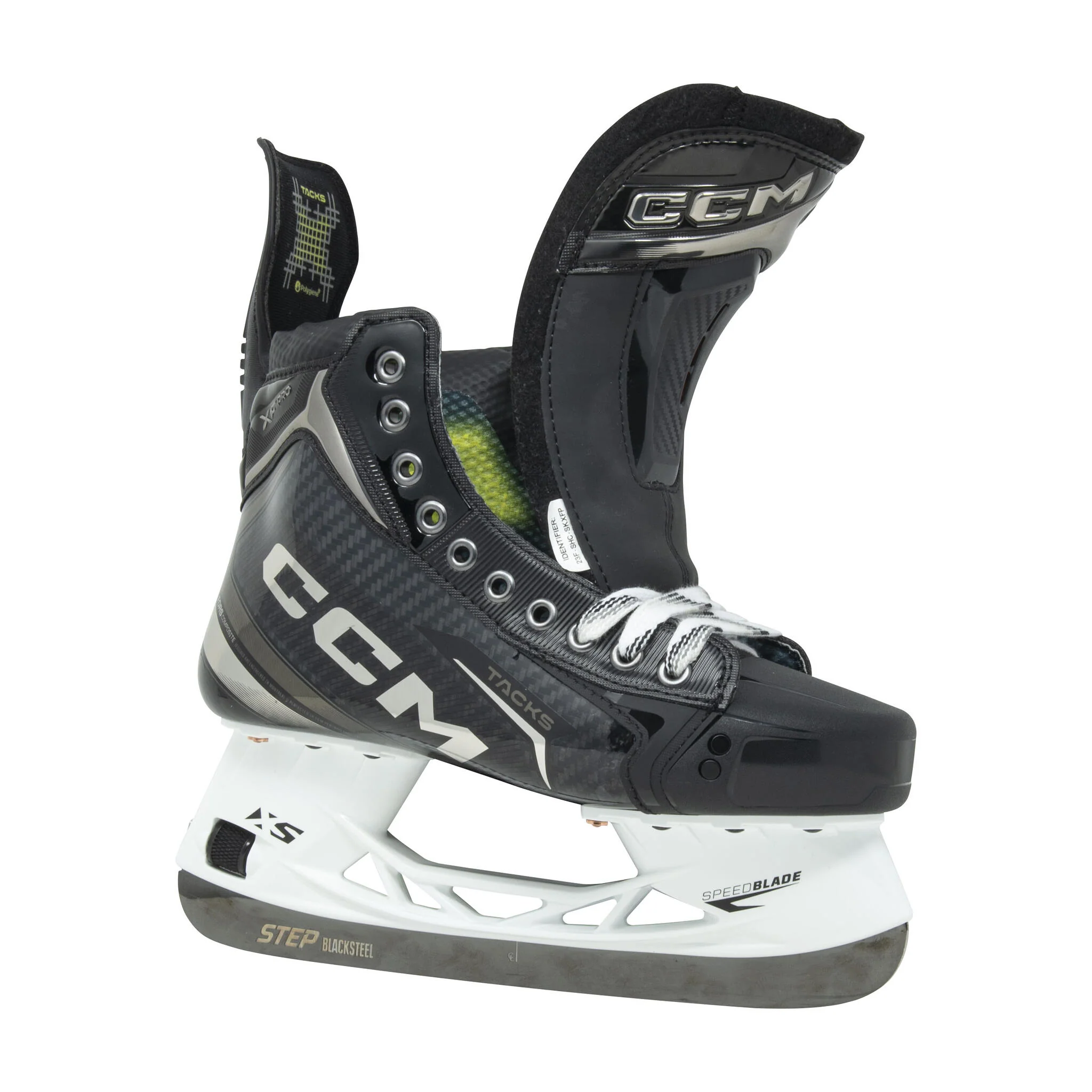 CCM Tacks XF Pro Intermediate Hockey Skates (2024) With Step Blacksteel - Image 7