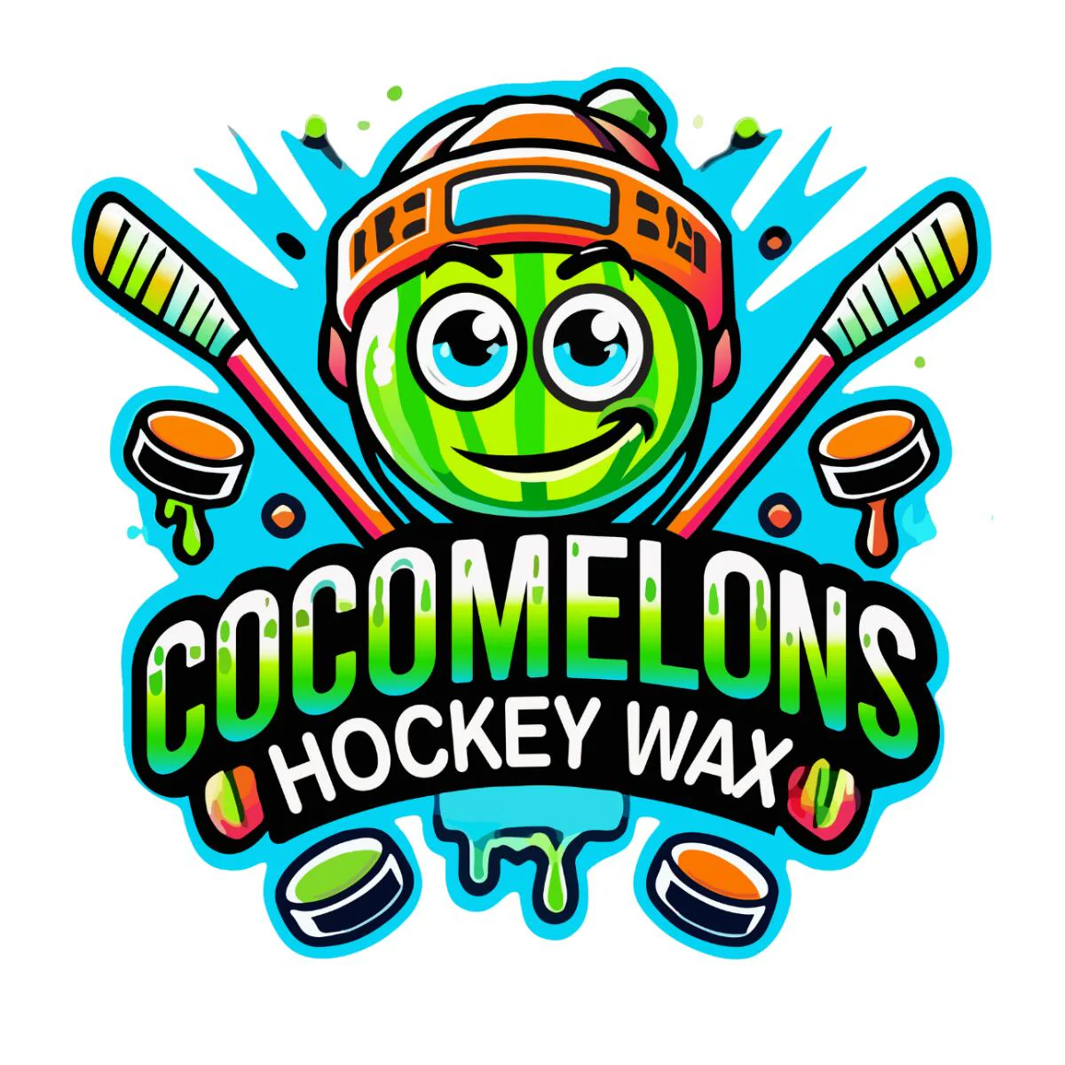 Cocomelons Hyper Grip Premium Hockey Stick Wax - Wax Pineapple - Image 2