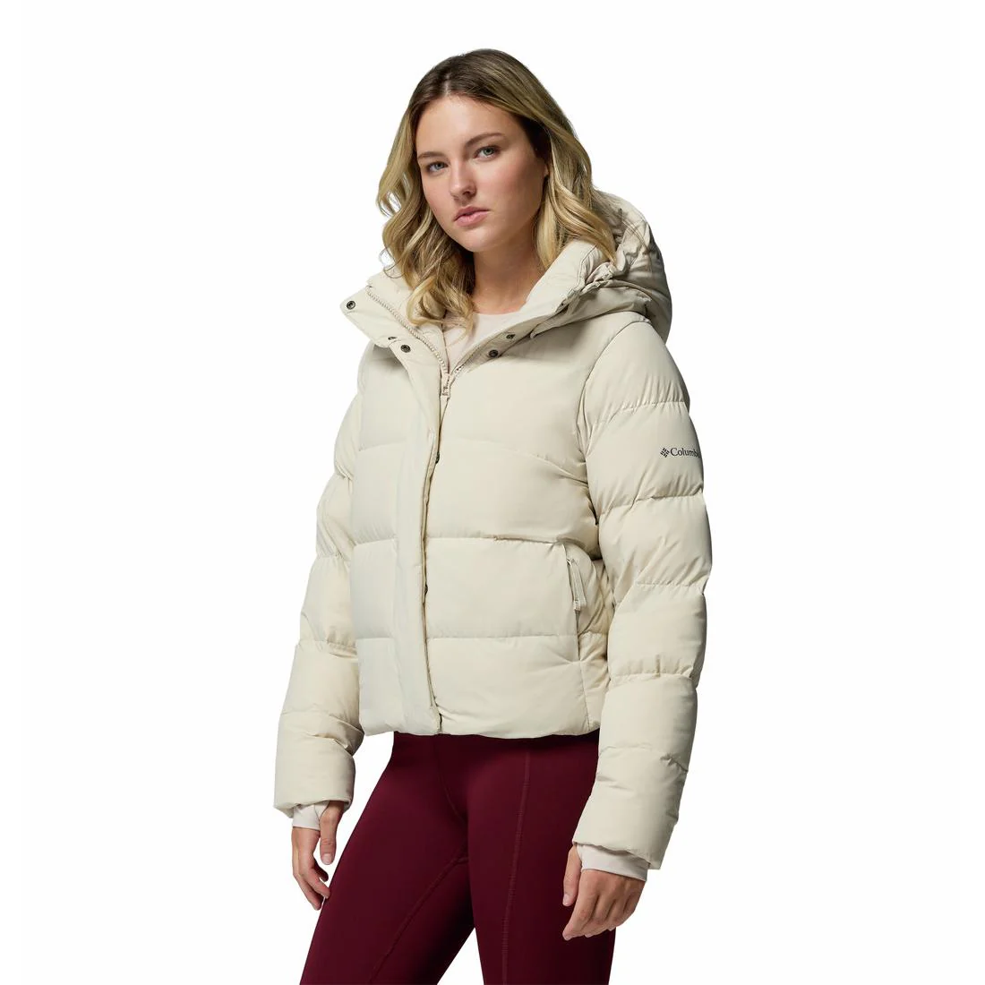 Columbia Amaze Puff Hooded Women's Jacket - Image 9